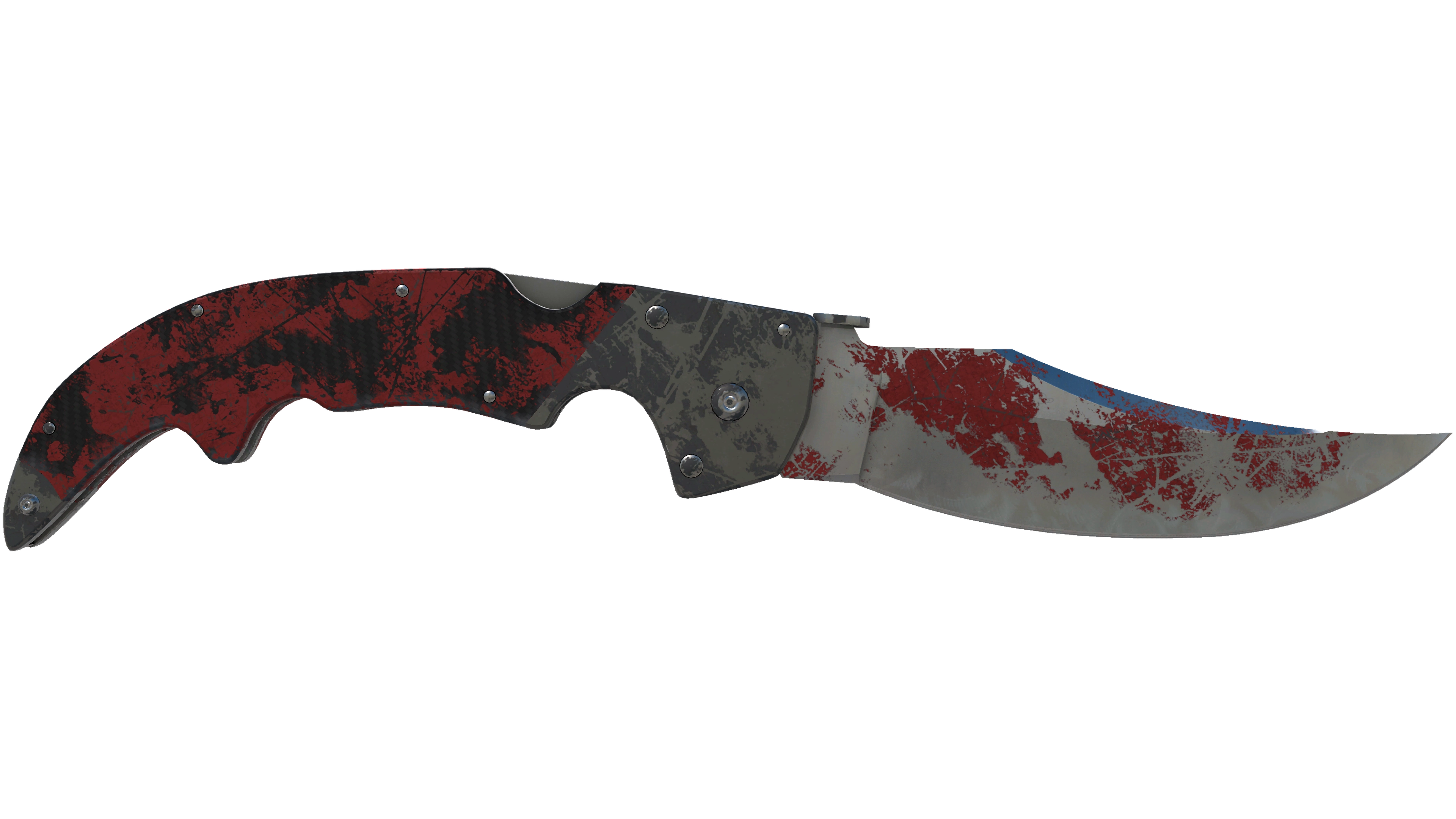 ★ Falchion Knife | Crimson Web (Battle-Scarred)