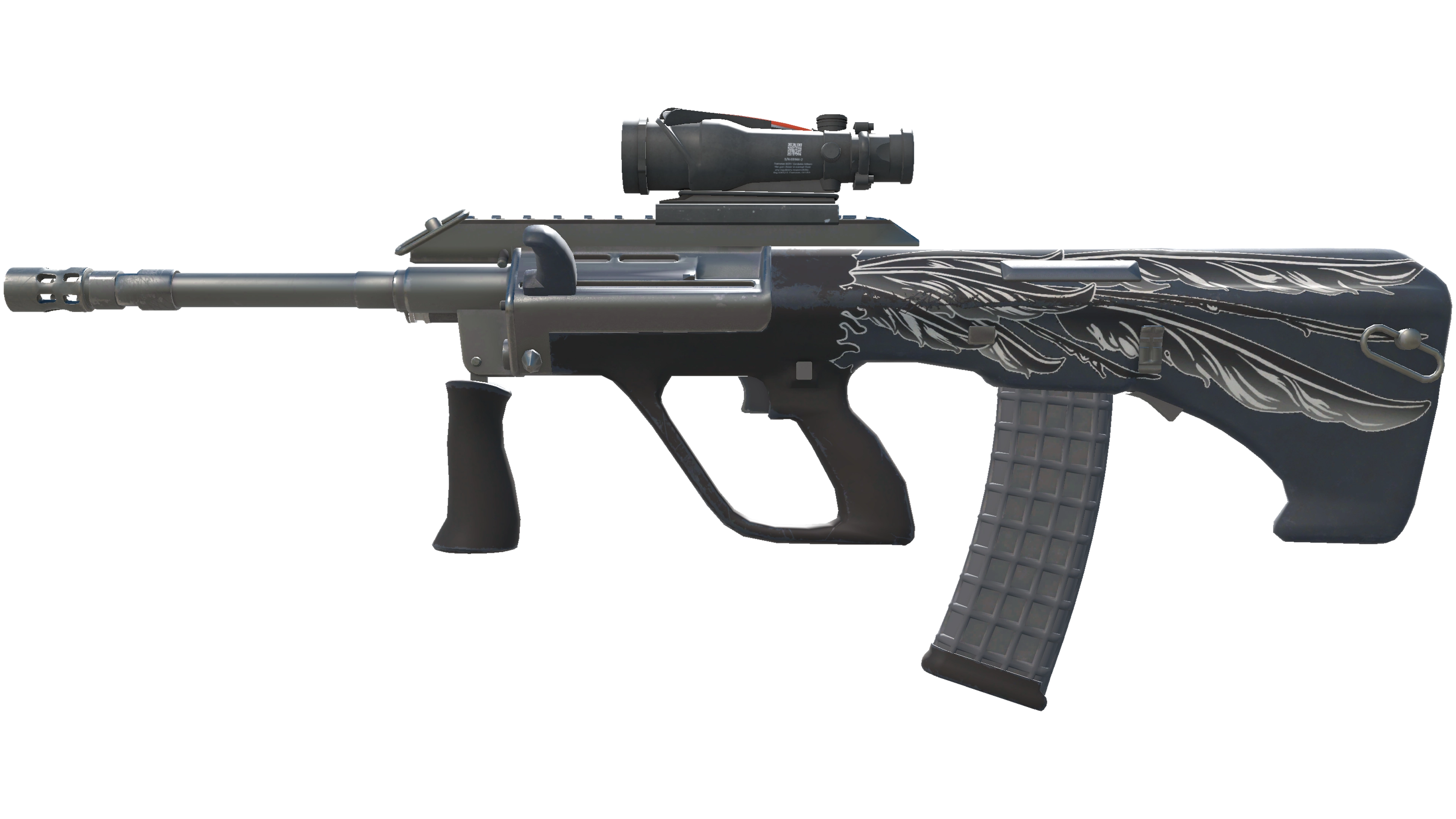 StatTrak™ AUG | Wings (Minimal Wear)