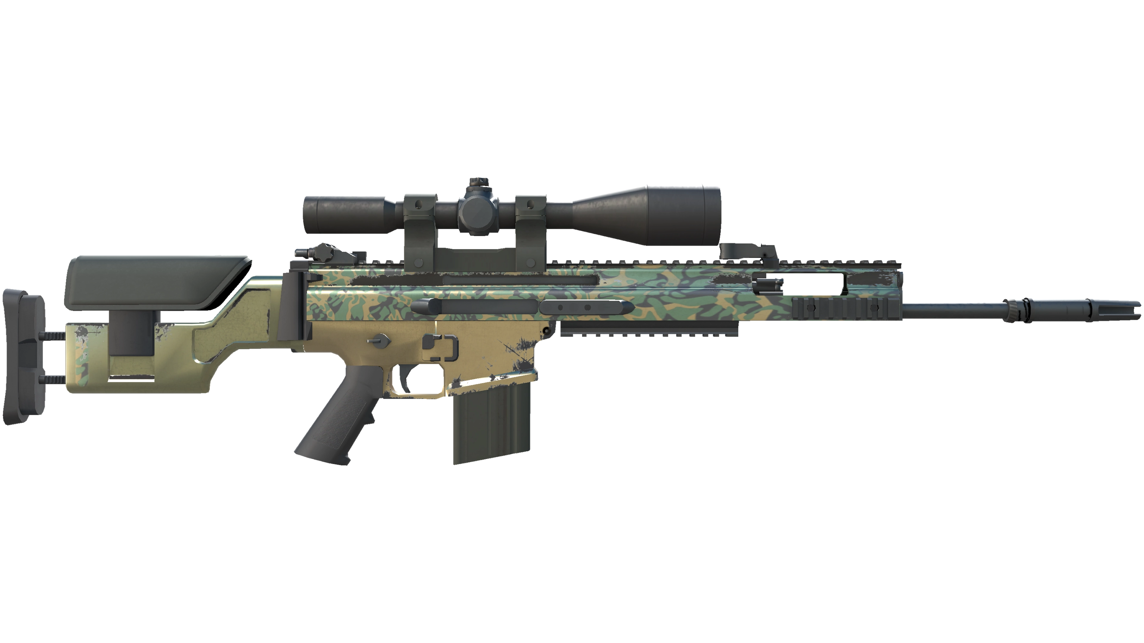 SCAR-20 | Army Sheen (Minimal Wear) thumbnail