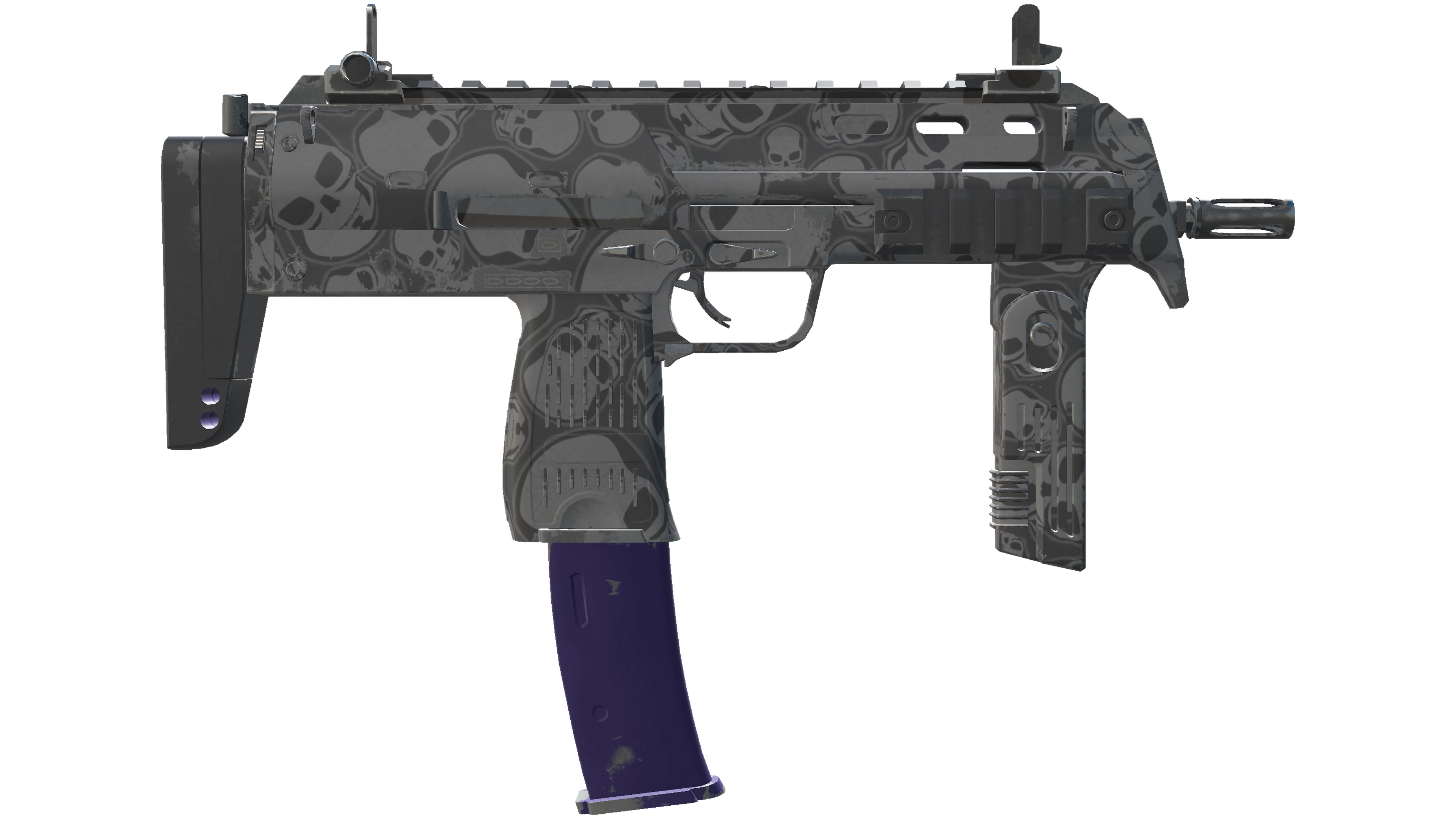 StatTrak™ MP7 | Skulls (Minimal Wear) thumbnail