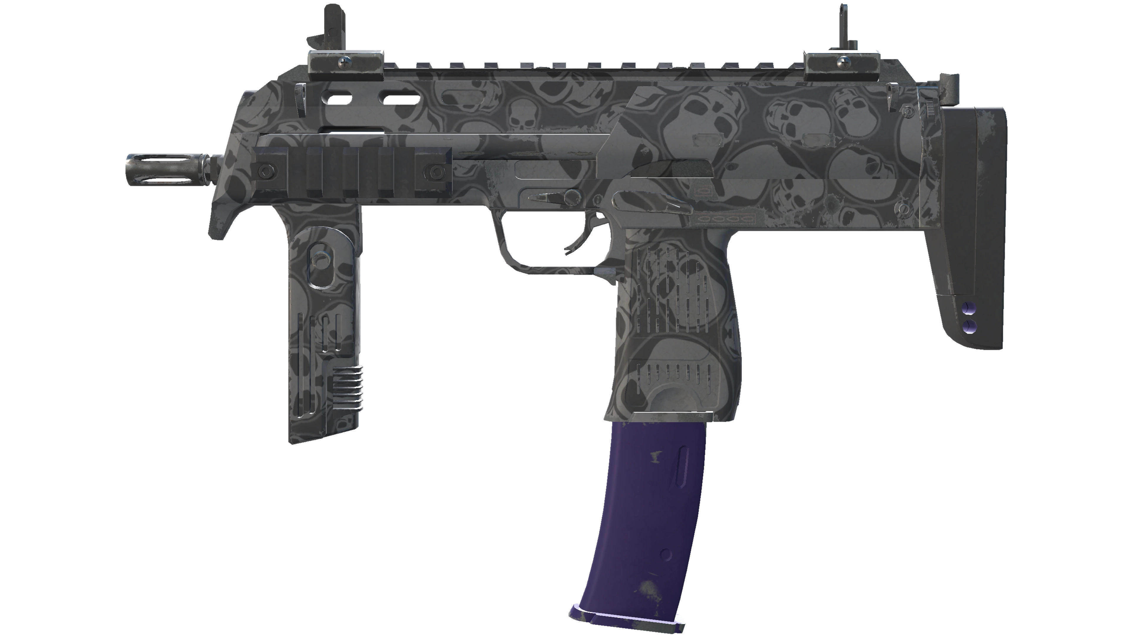 StatTrak™ MP7 | Skulls (Minimal Wear)