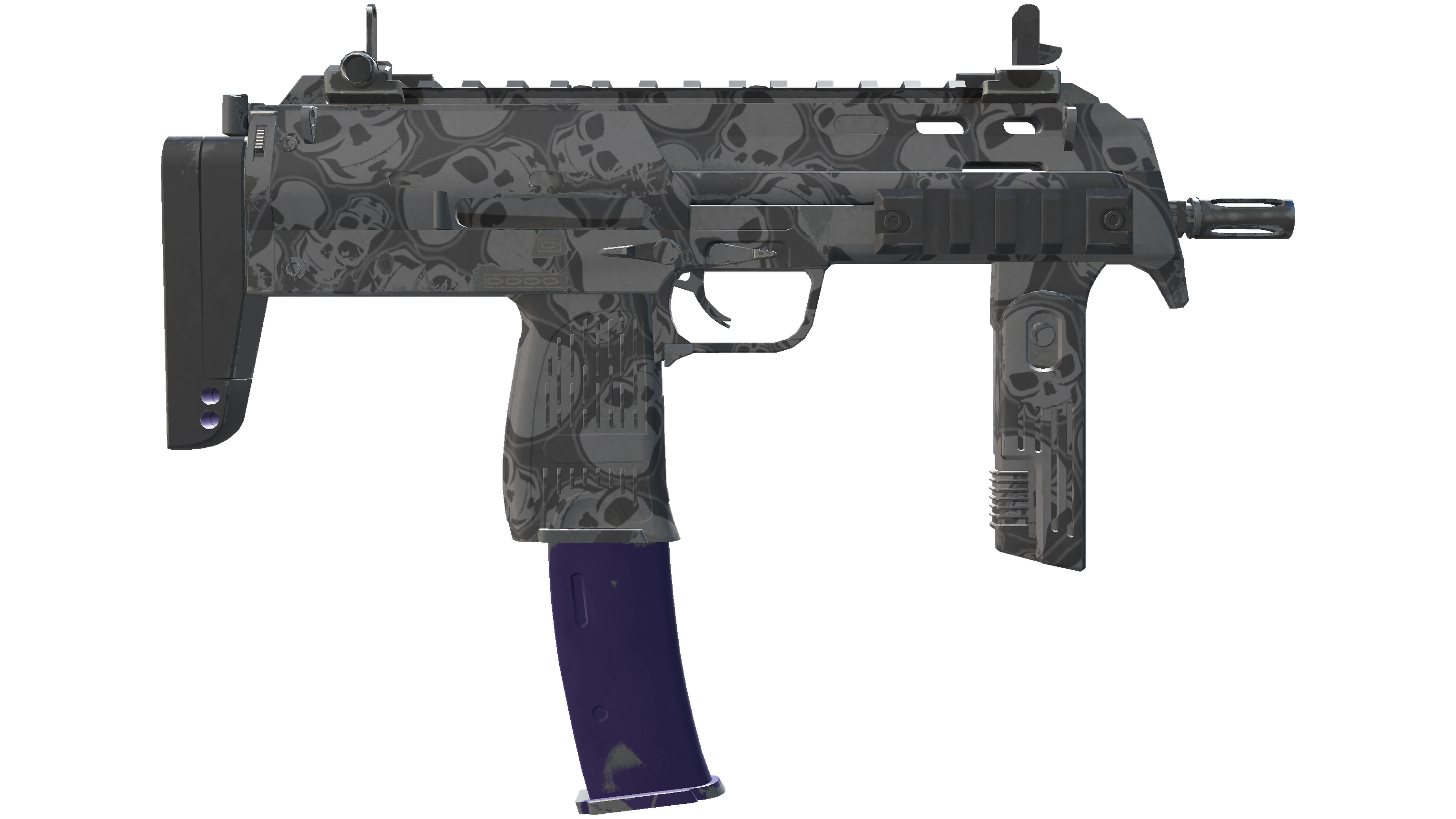 StatTrak™ MP7 | Skulls (Minimal Wear) thumbnail