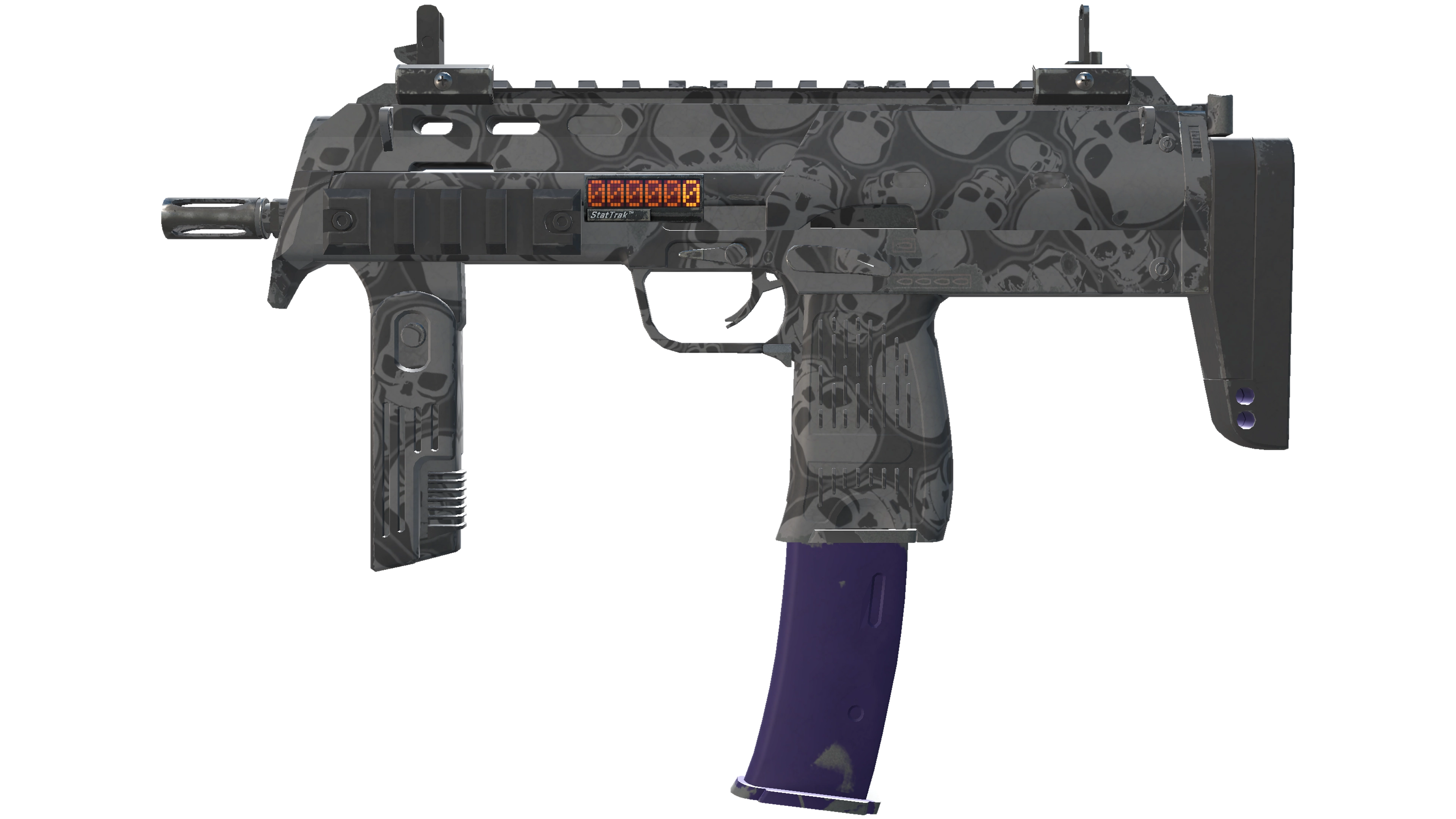 StatTrak™ MP7 | Skulls (Minimal Wear)