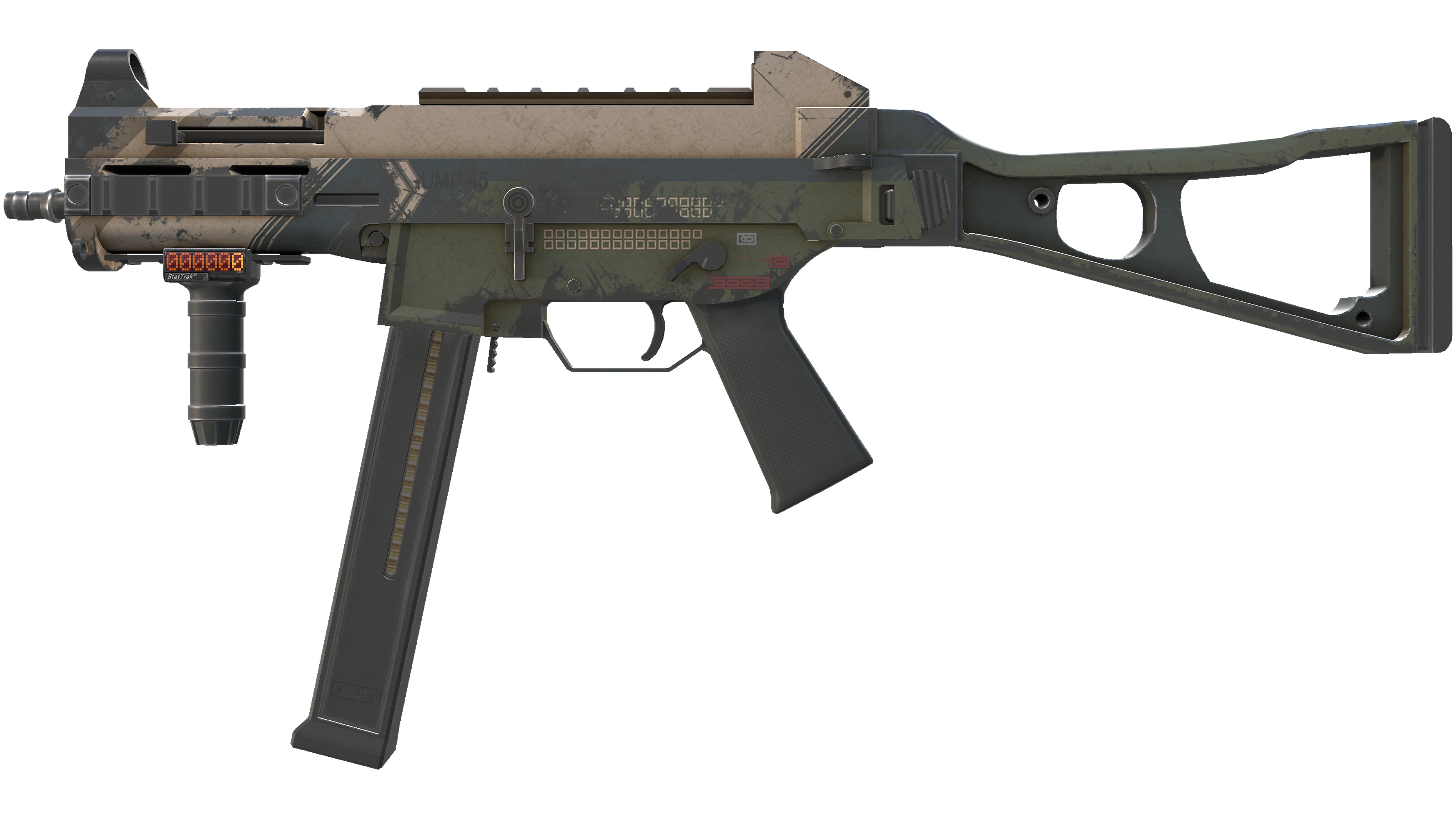 StatTrak™ UMP-45 | Corporal (Well-Worn)