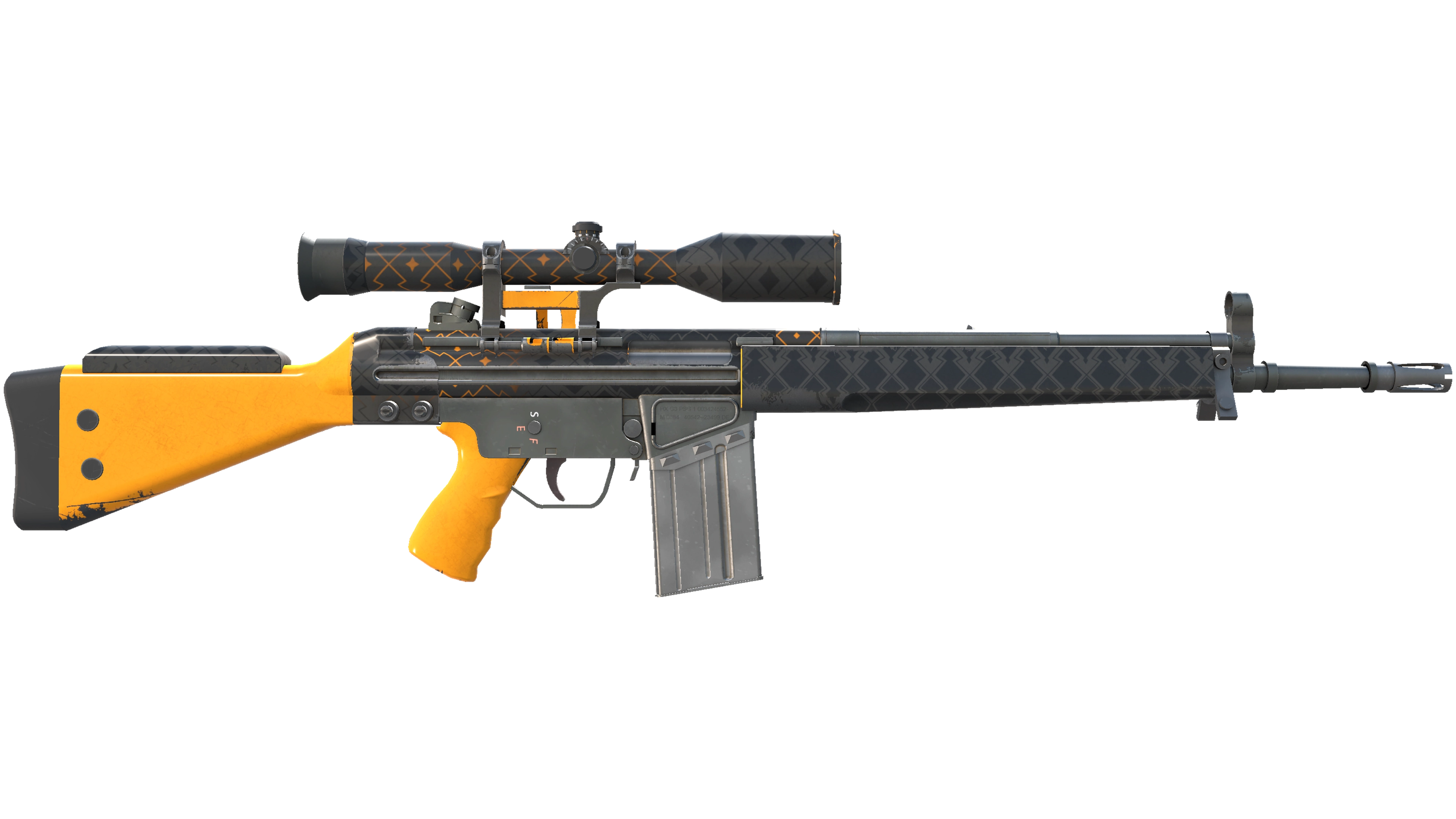 G3SG1 | Orange Kimono (Minimal Wear) thumbnail
