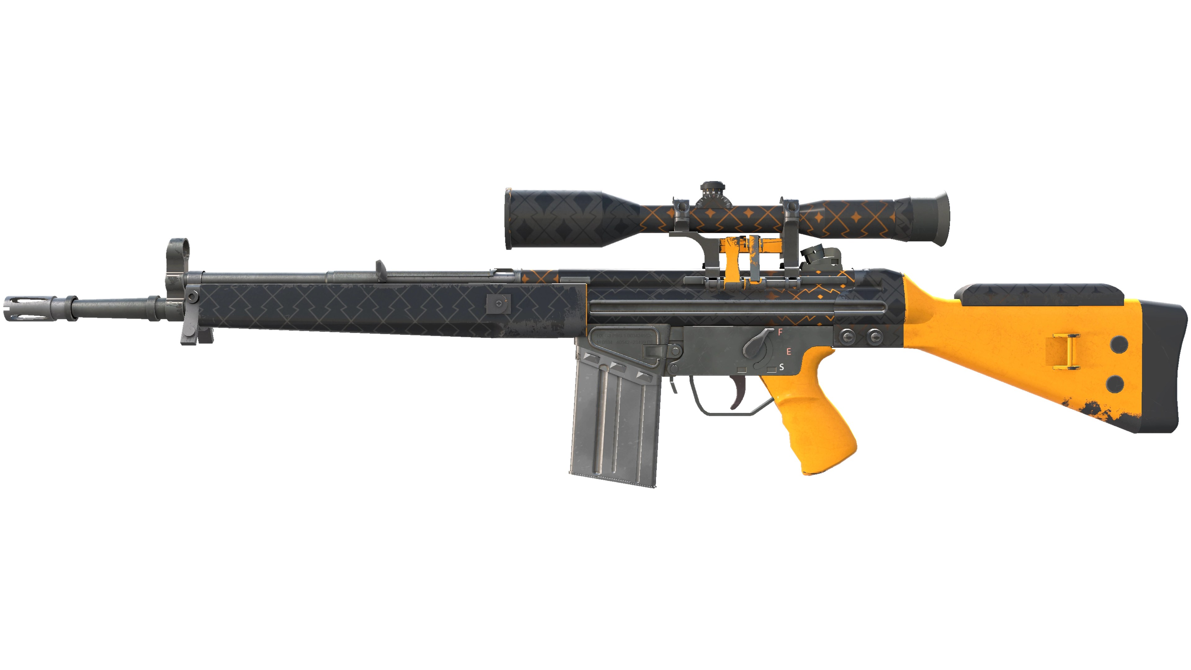 G3SG1 | Orange Kimono (Minimal Wear) thumbnail