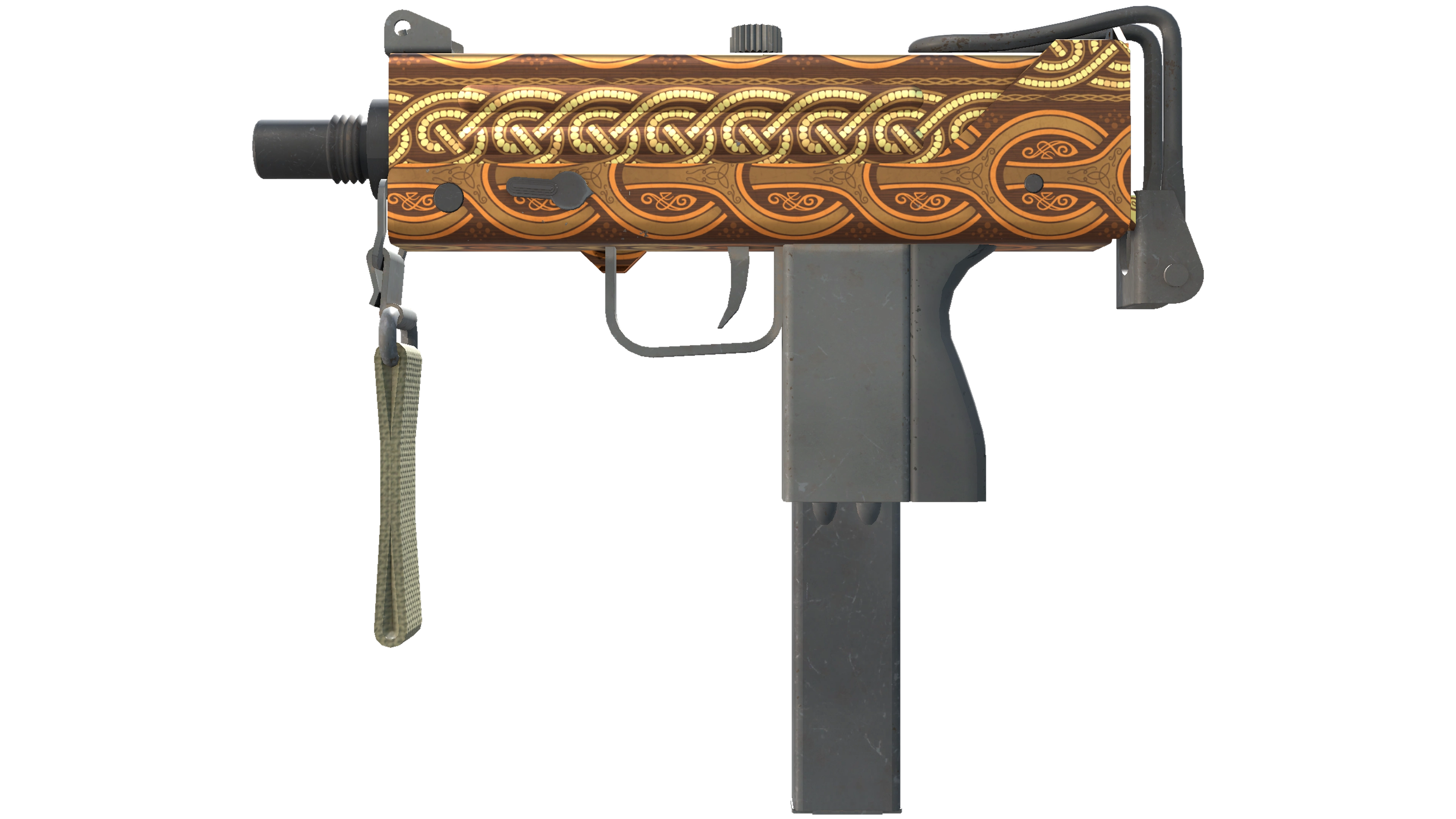 MAC-10 | Copper Borre (Minimal Wear)