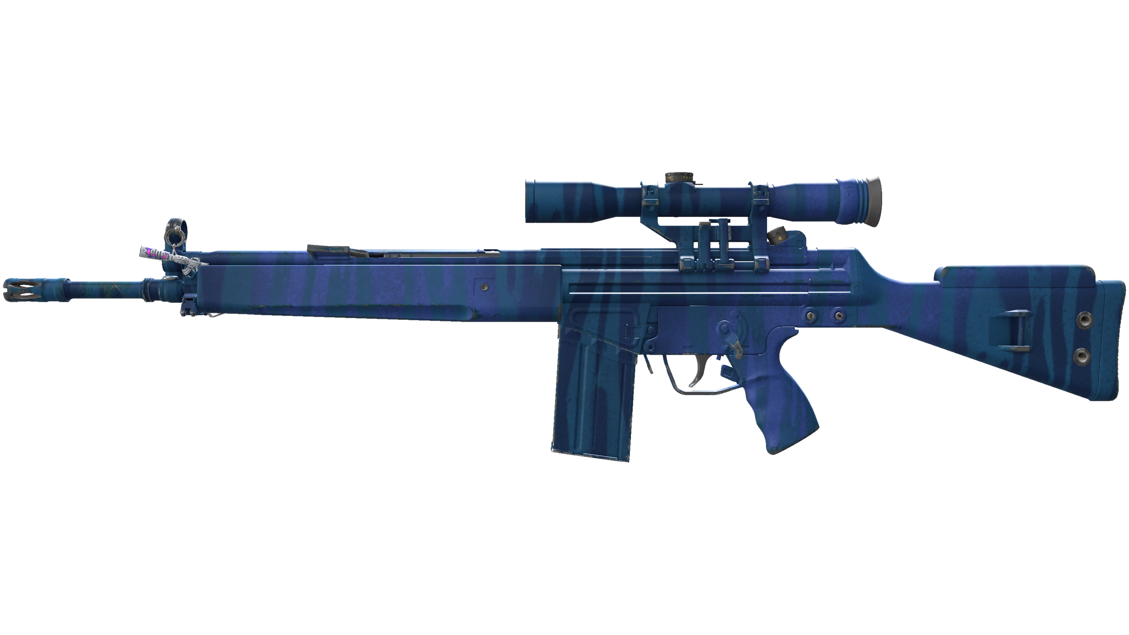 StatTrak™ G3SG1 | Azure Zebra (Minimal Wear) thumbnail