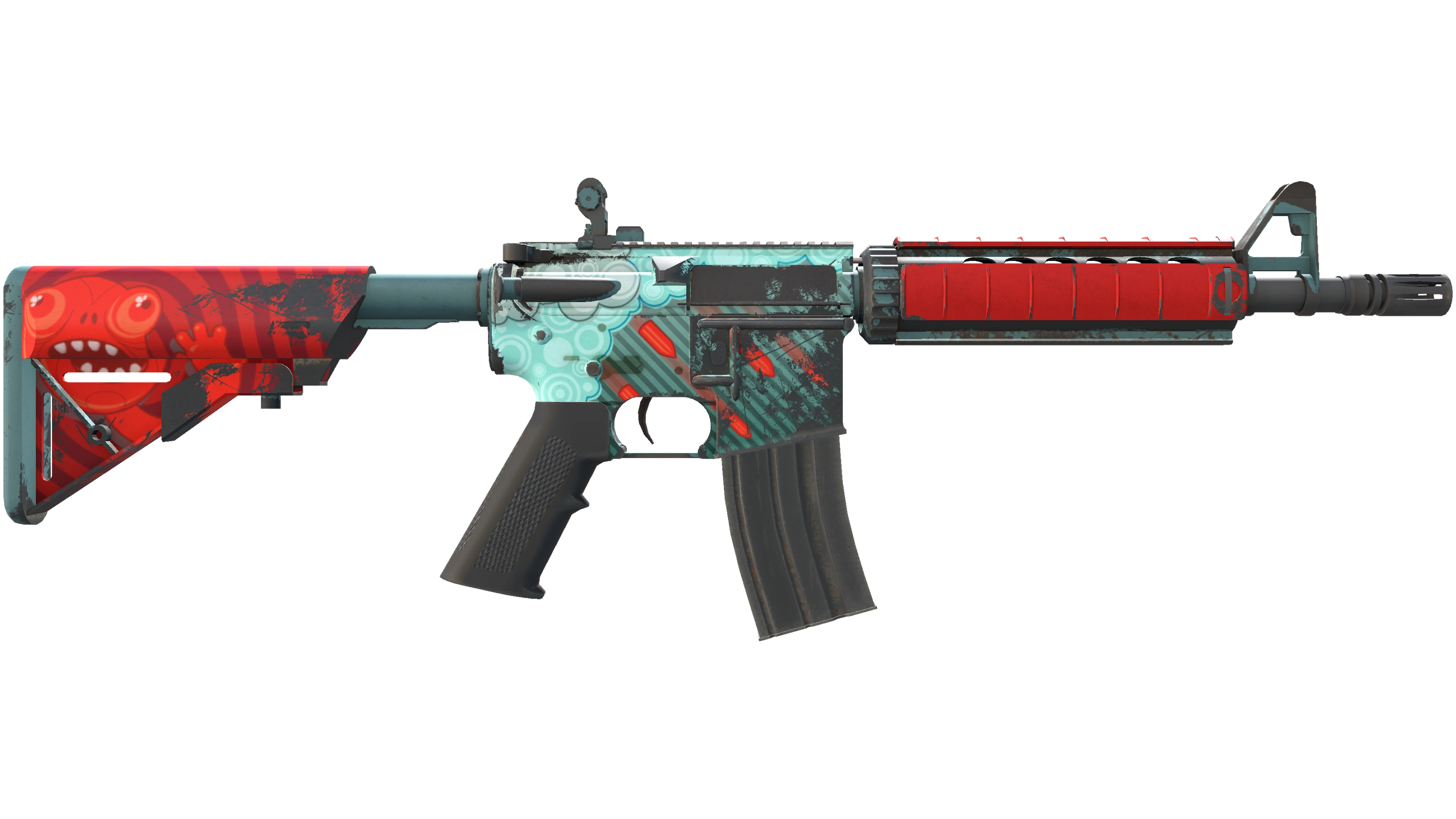 M4A4 | Bullet Rain (Field-Tested) 缩略图