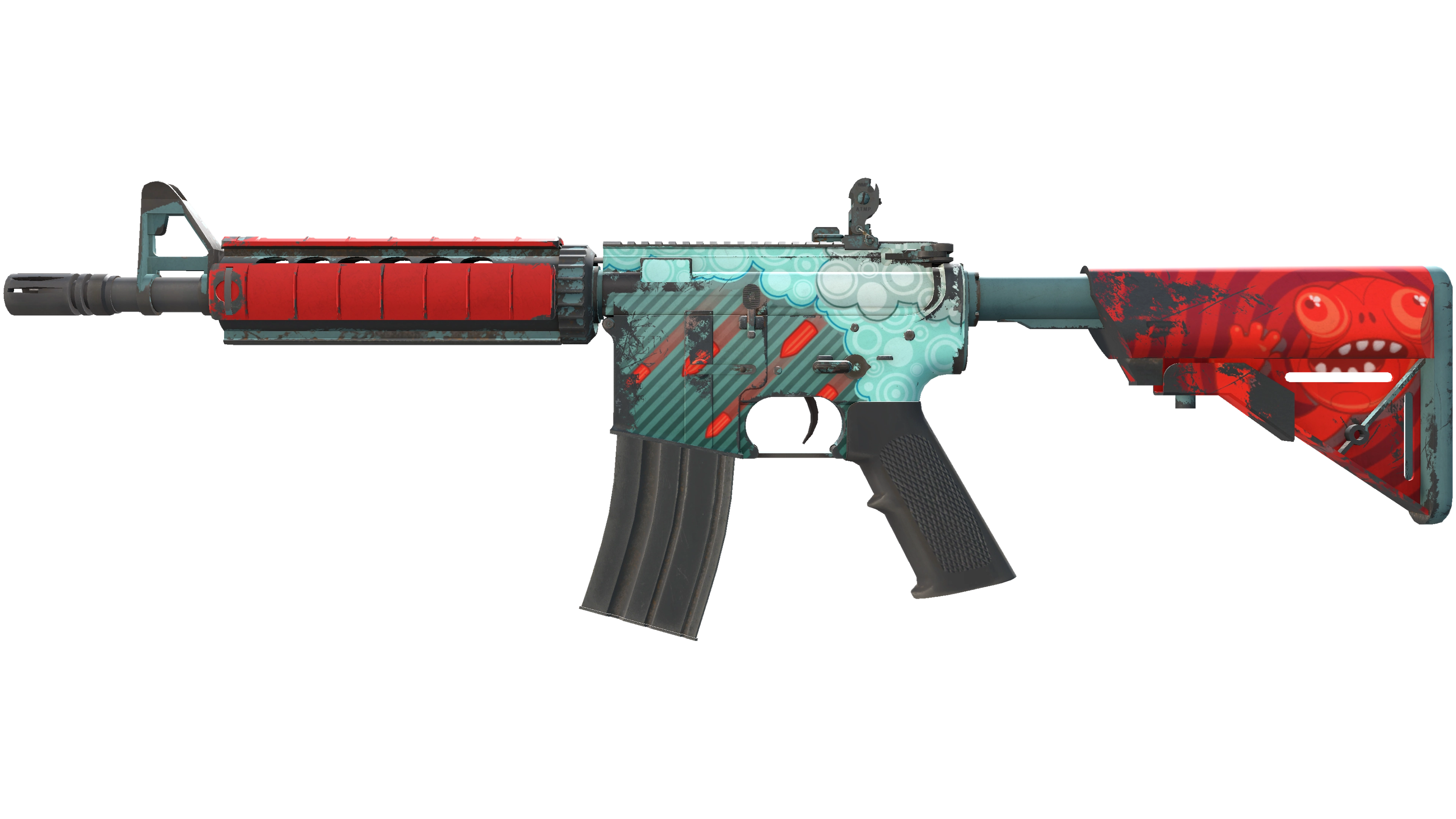 M4A4 | Bullet Rain (Field-Tested) 缩略图