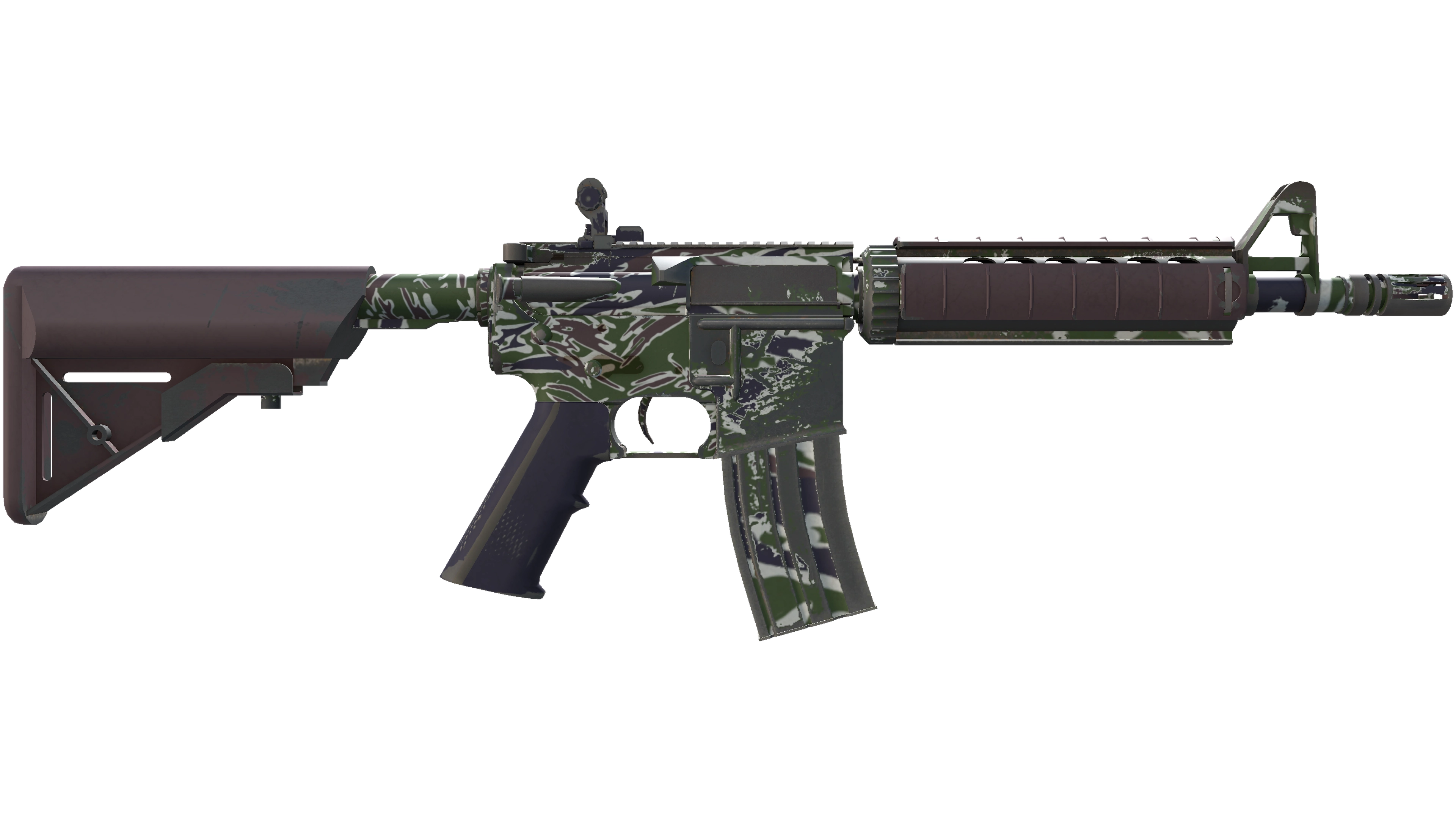 M4A4 | Jungle Tiger (Minimal Wear) thumbnail