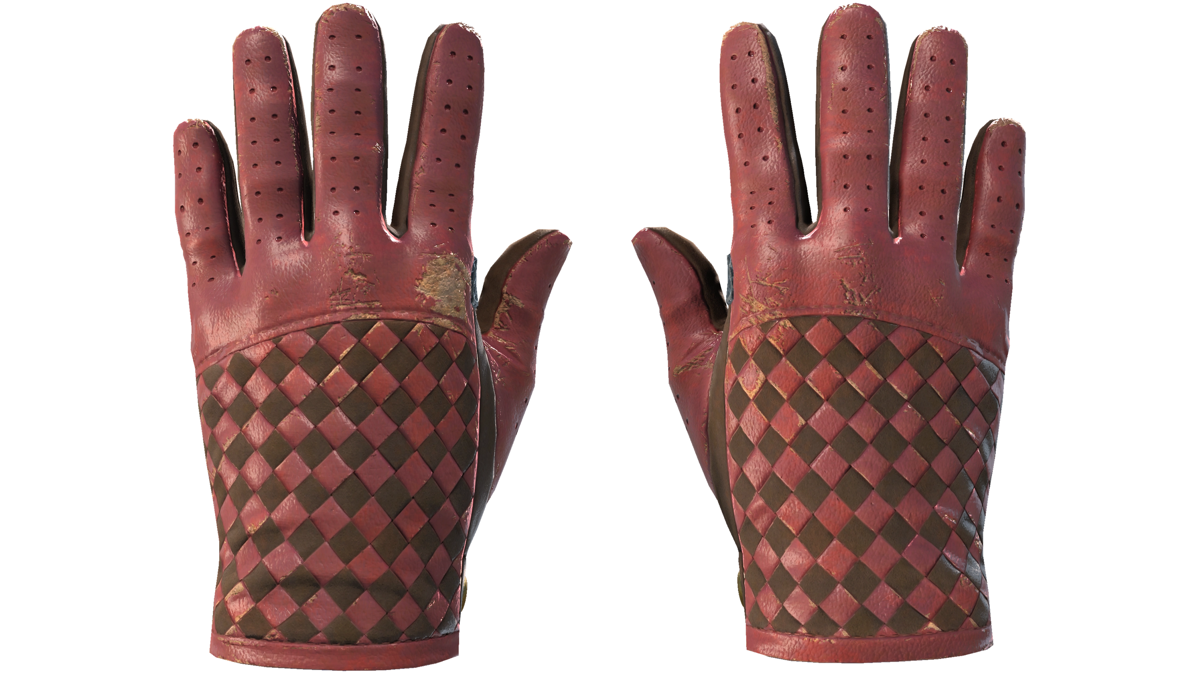 ★ Driver Gloves | Crimson Weave (Well-Worn)