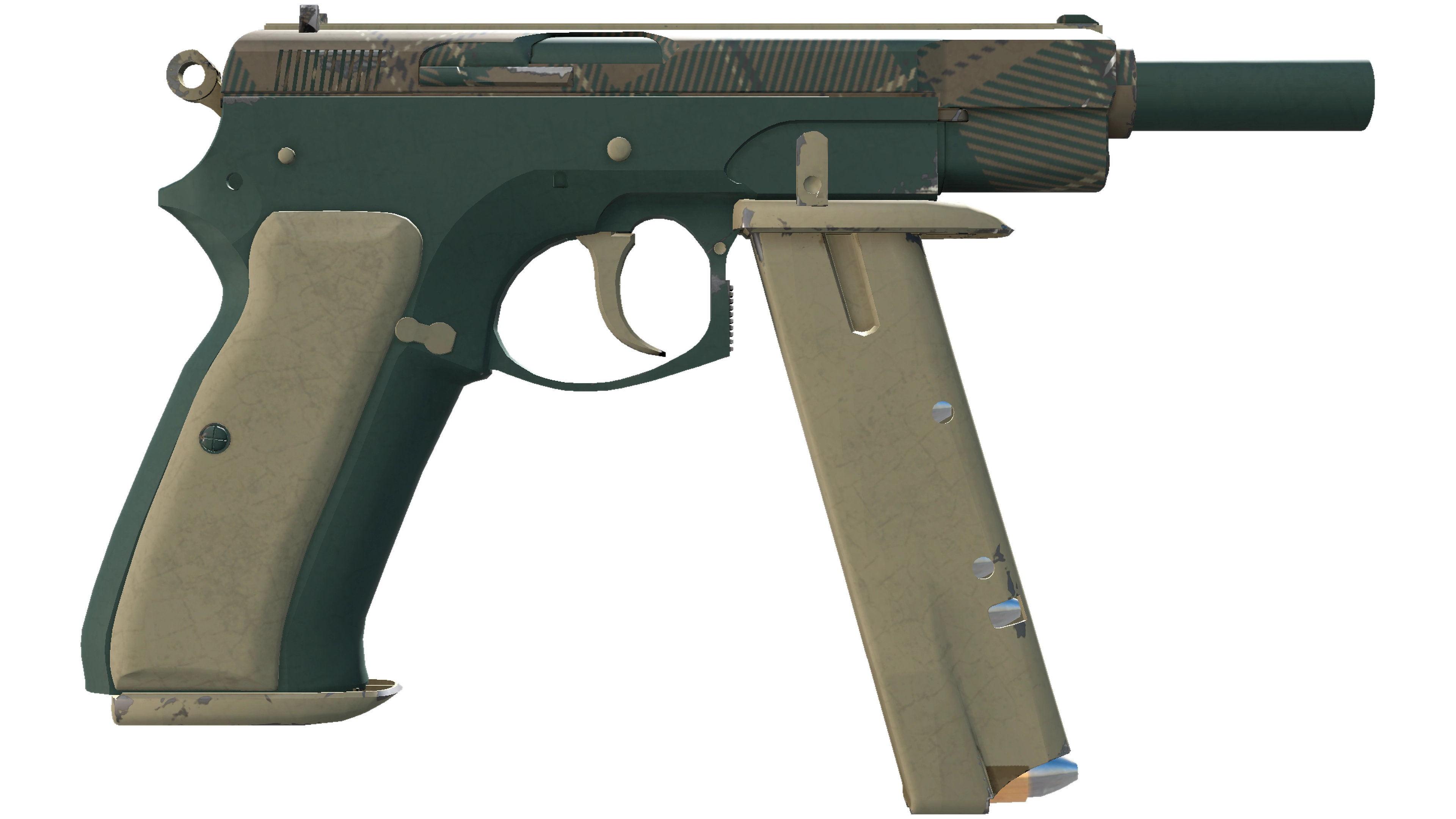 CZ75-Auto | Green Plaid (Minimal Wear) thumbnail