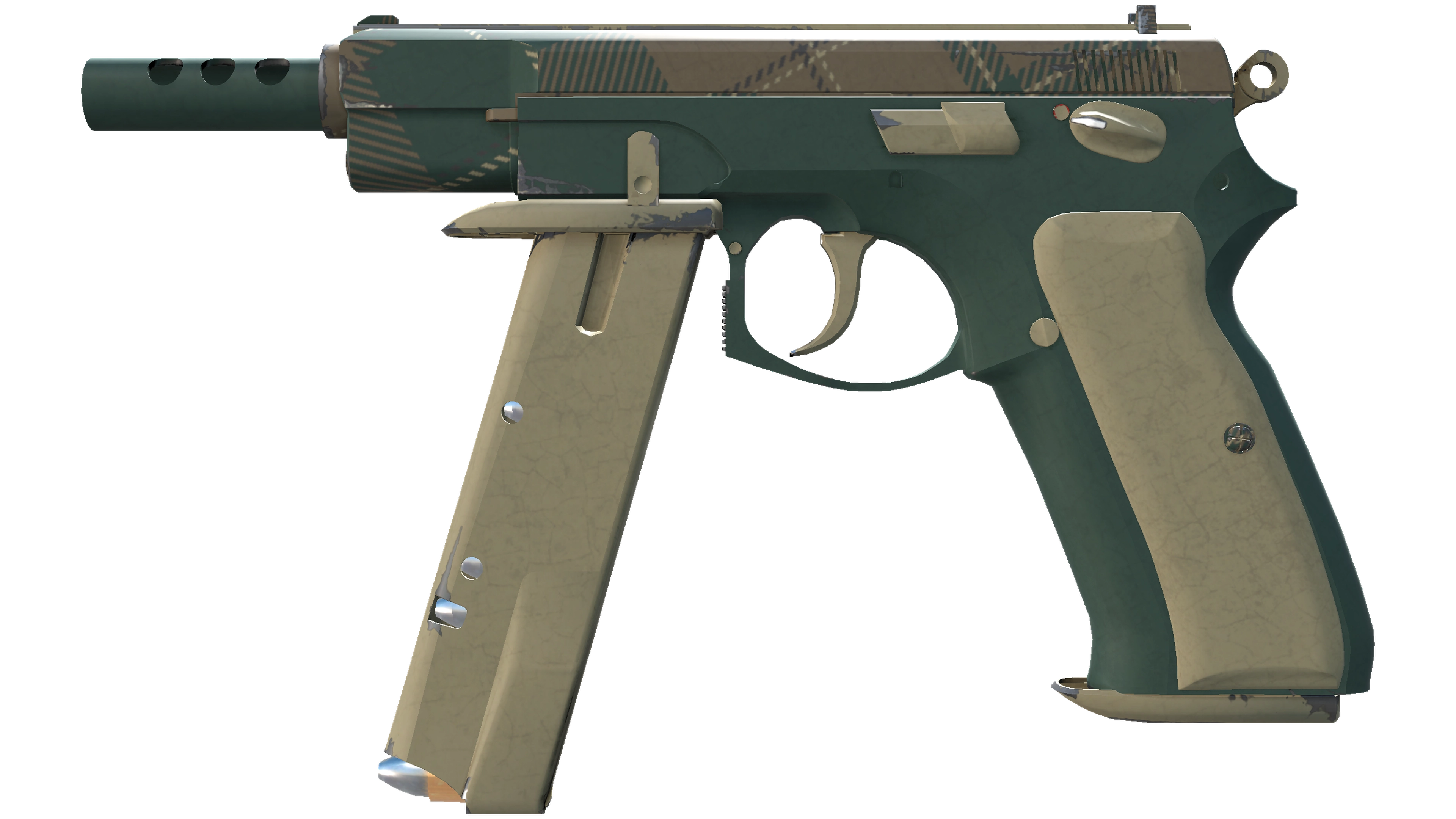 CZ75-Auto | Green Plaid (Minimal Wear) thumbnail