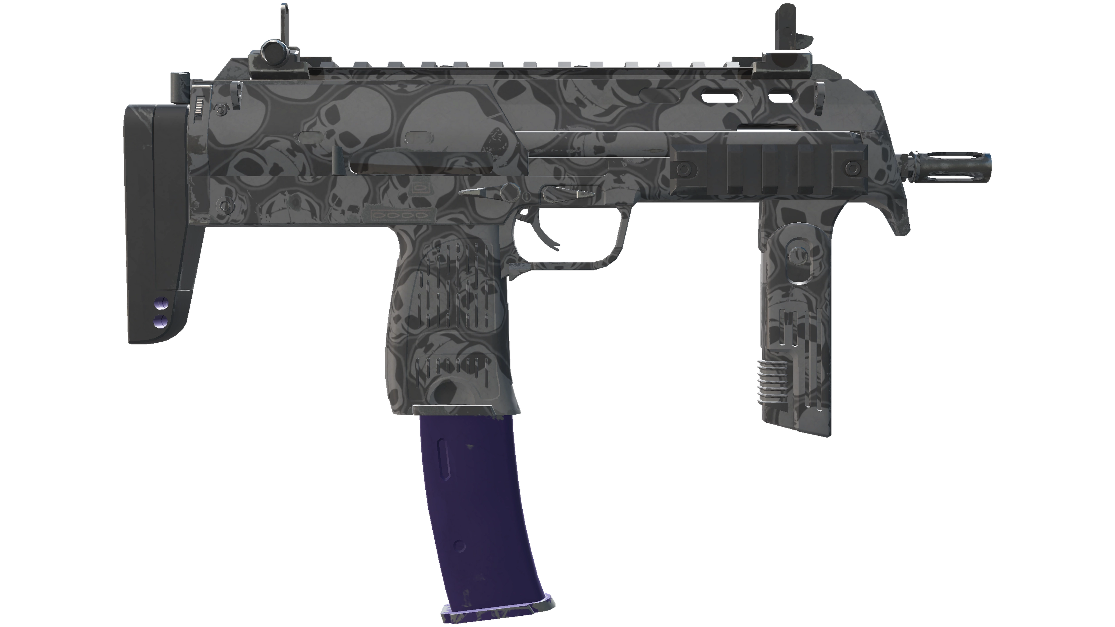 StatTrak™ MP7 | Skulls (Minimal Wear) thumbnail