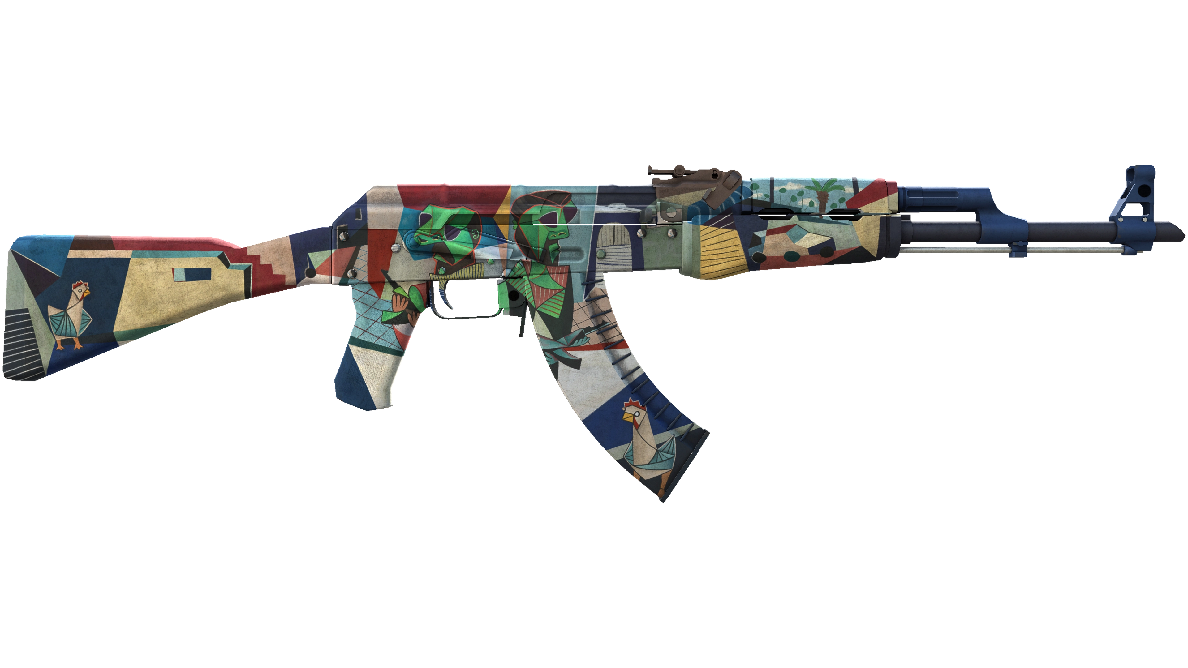AK-47 | Leet Museo (Well-Worn) thumbnail