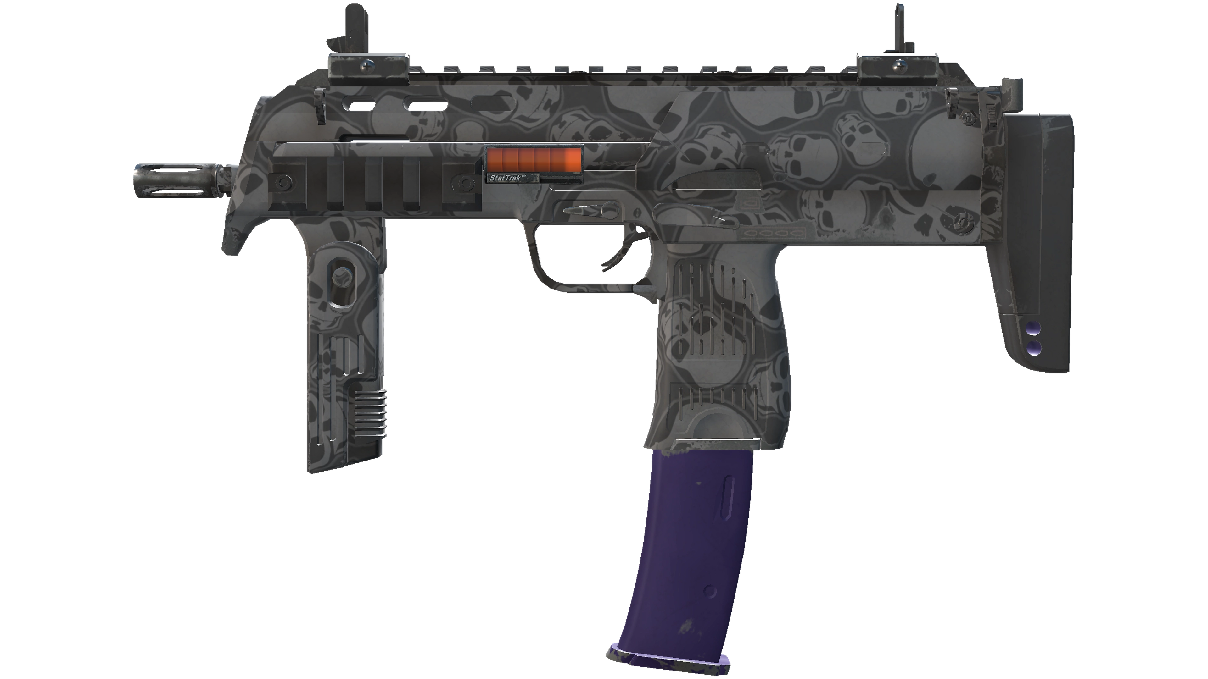 StatTrak™ MP7 | Skulls (Minimal Wear)