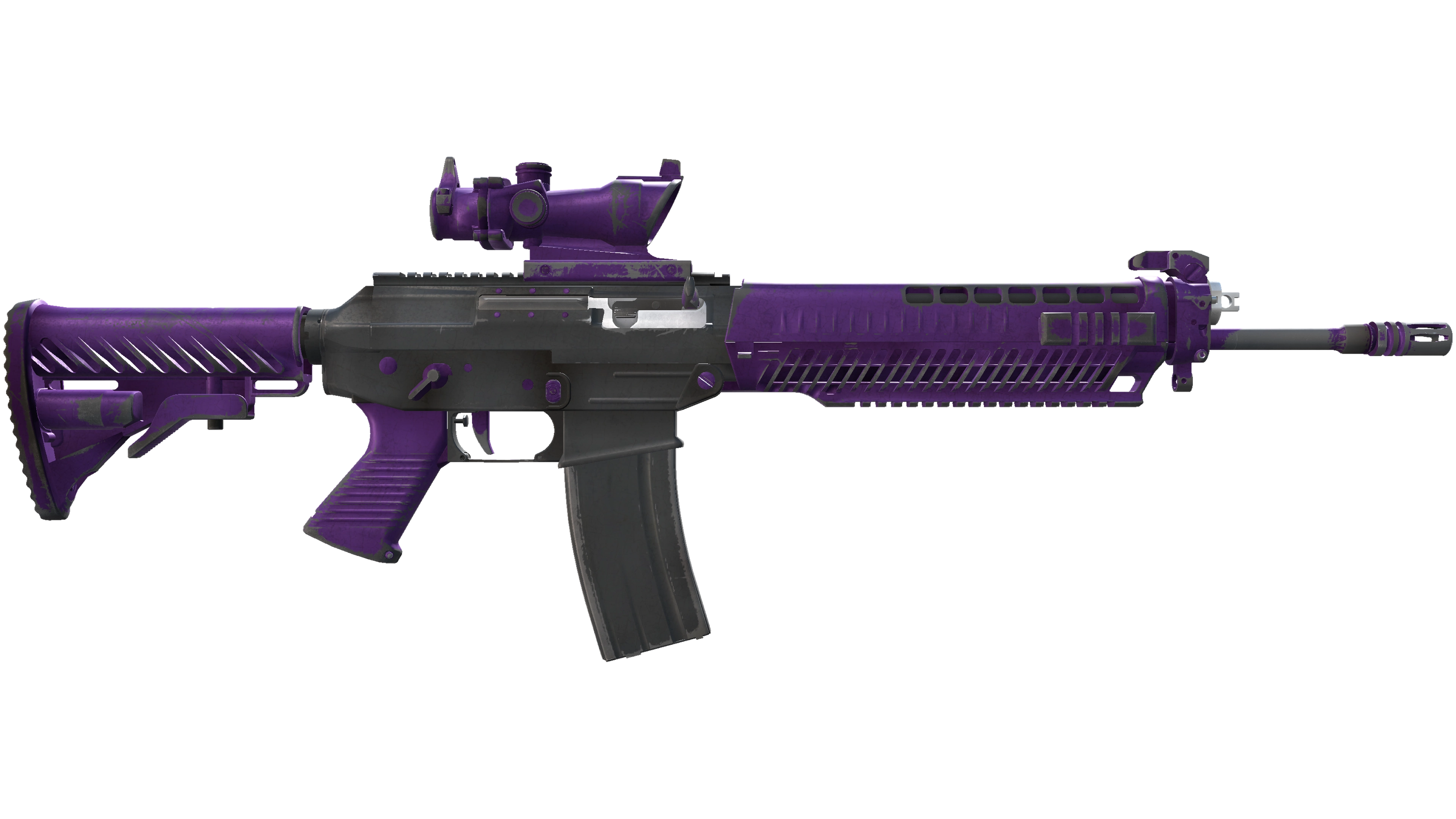 SG 553 | Ultraviolet (Battle-Scarred) thumbnail