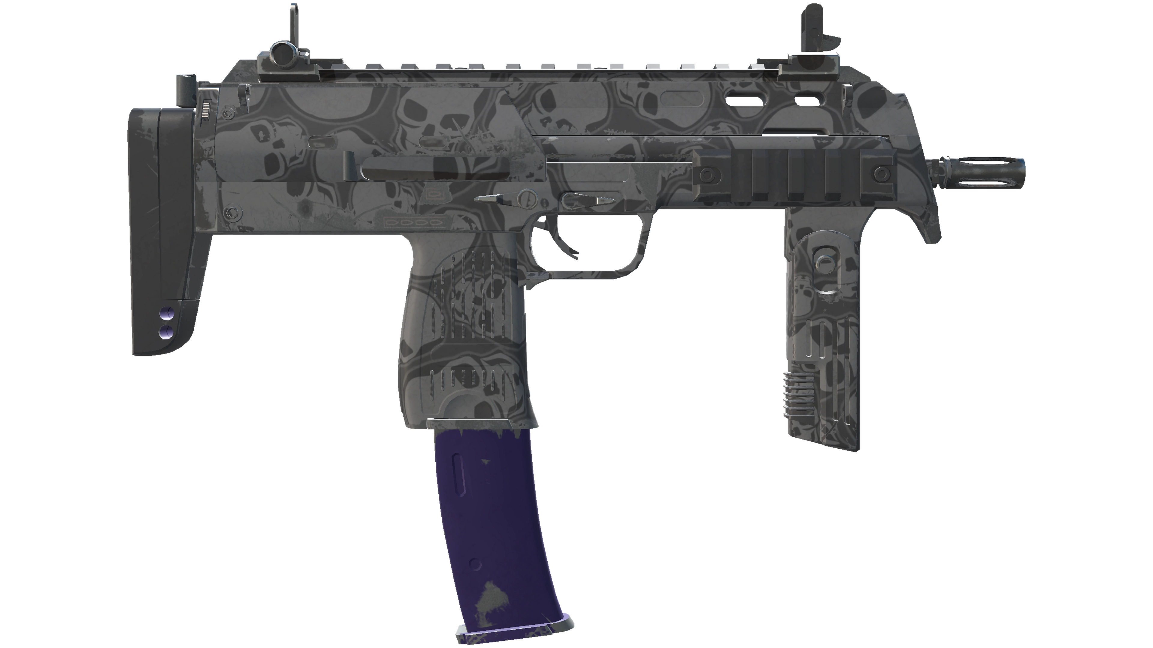 Miniatura de StatTrak™ MP7 | Skulls (Field-Tested)