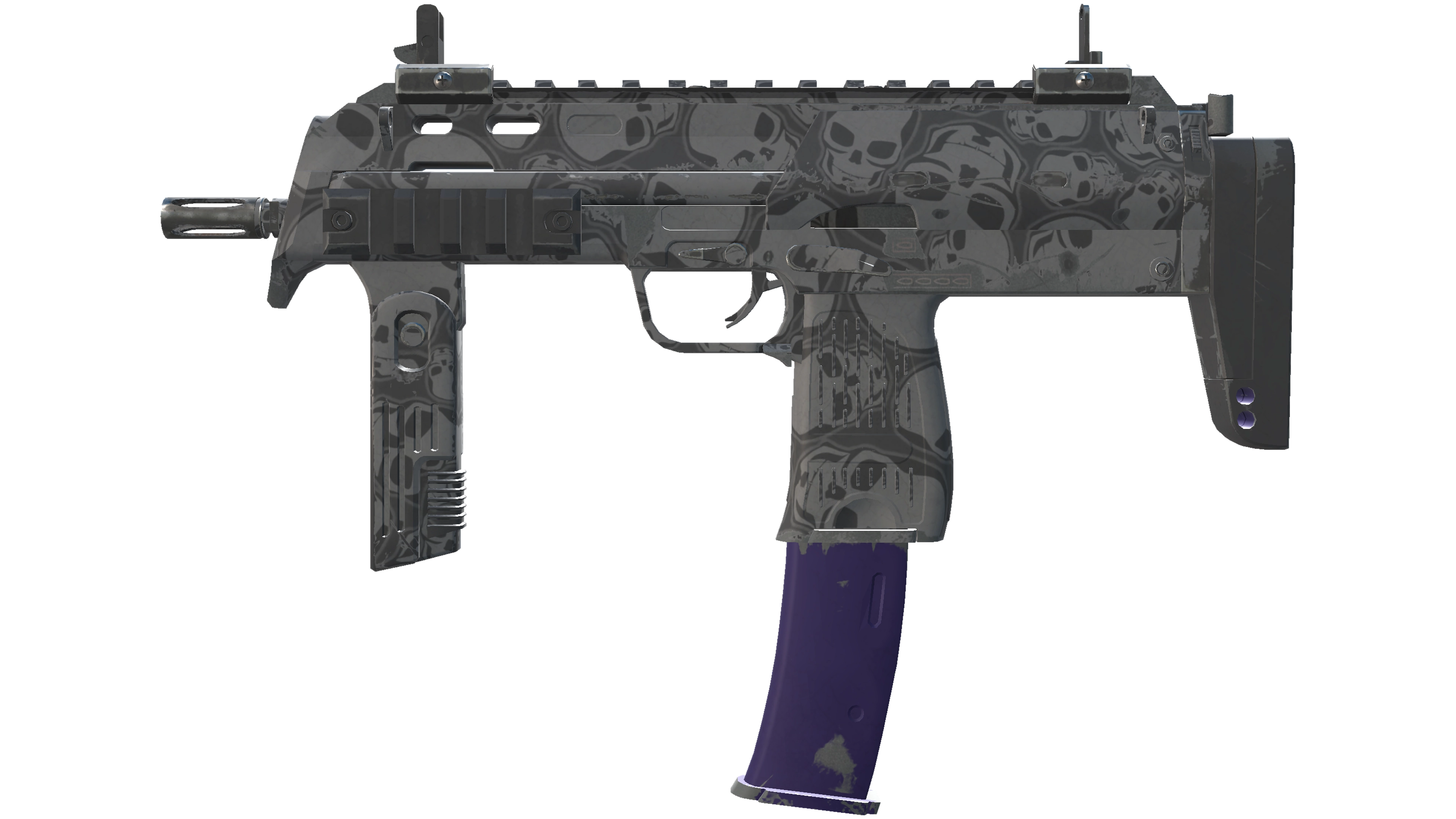 Miniatura de StatTrak™ MP7 | Skulls (Field-Tested)