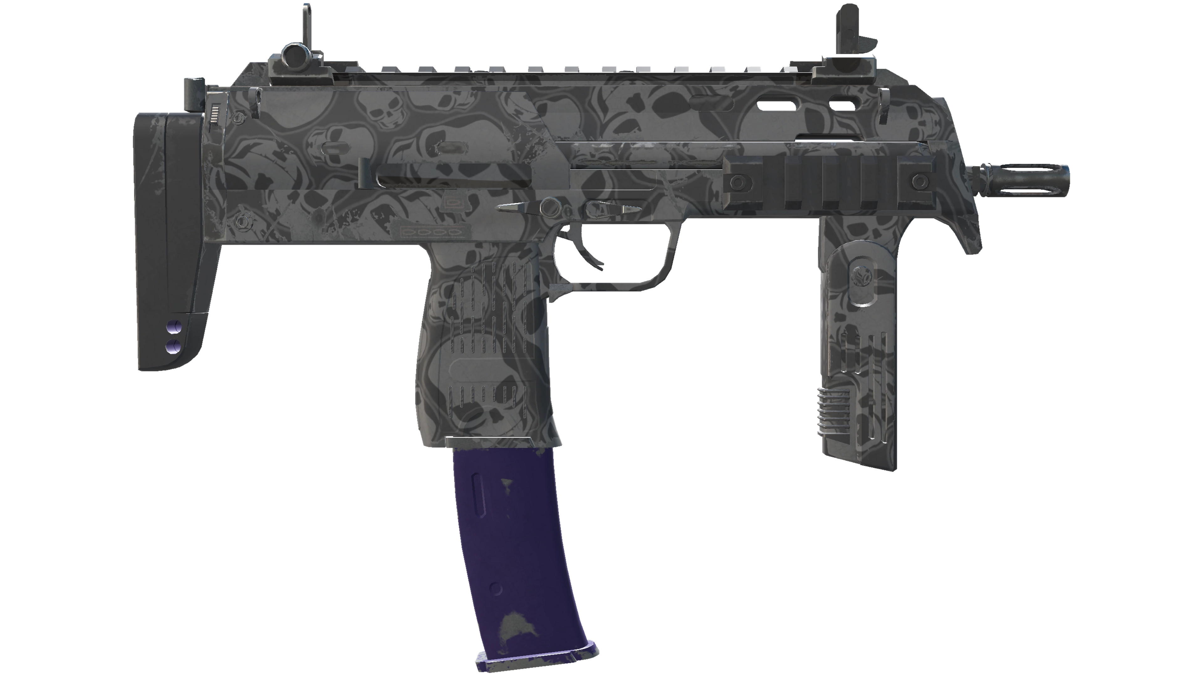 StatTrak™ MP7 | Skulls (Field-Tested) thumbnail
