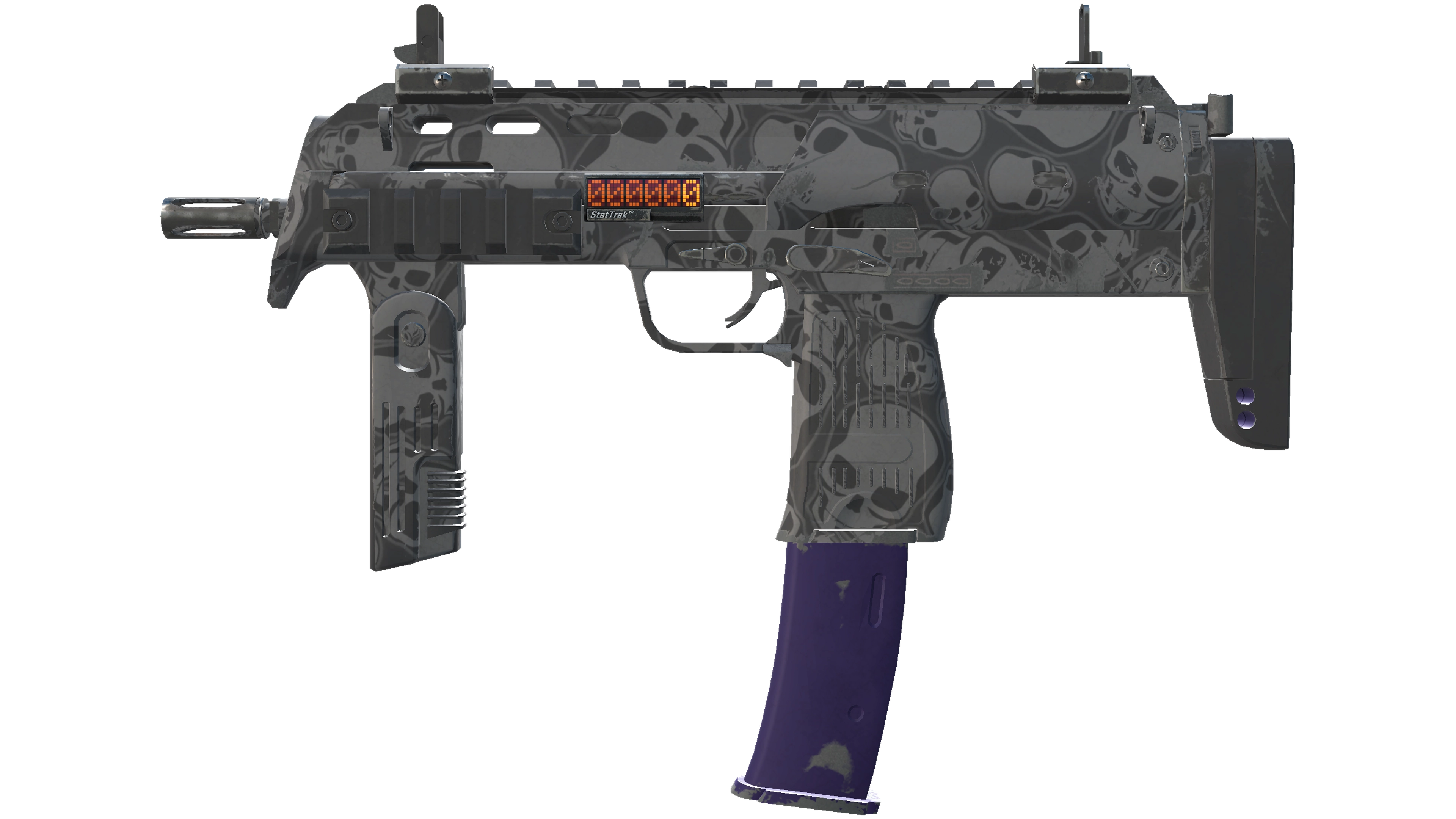 StatTrak™ MP7 | Skulls (Field-Tested)