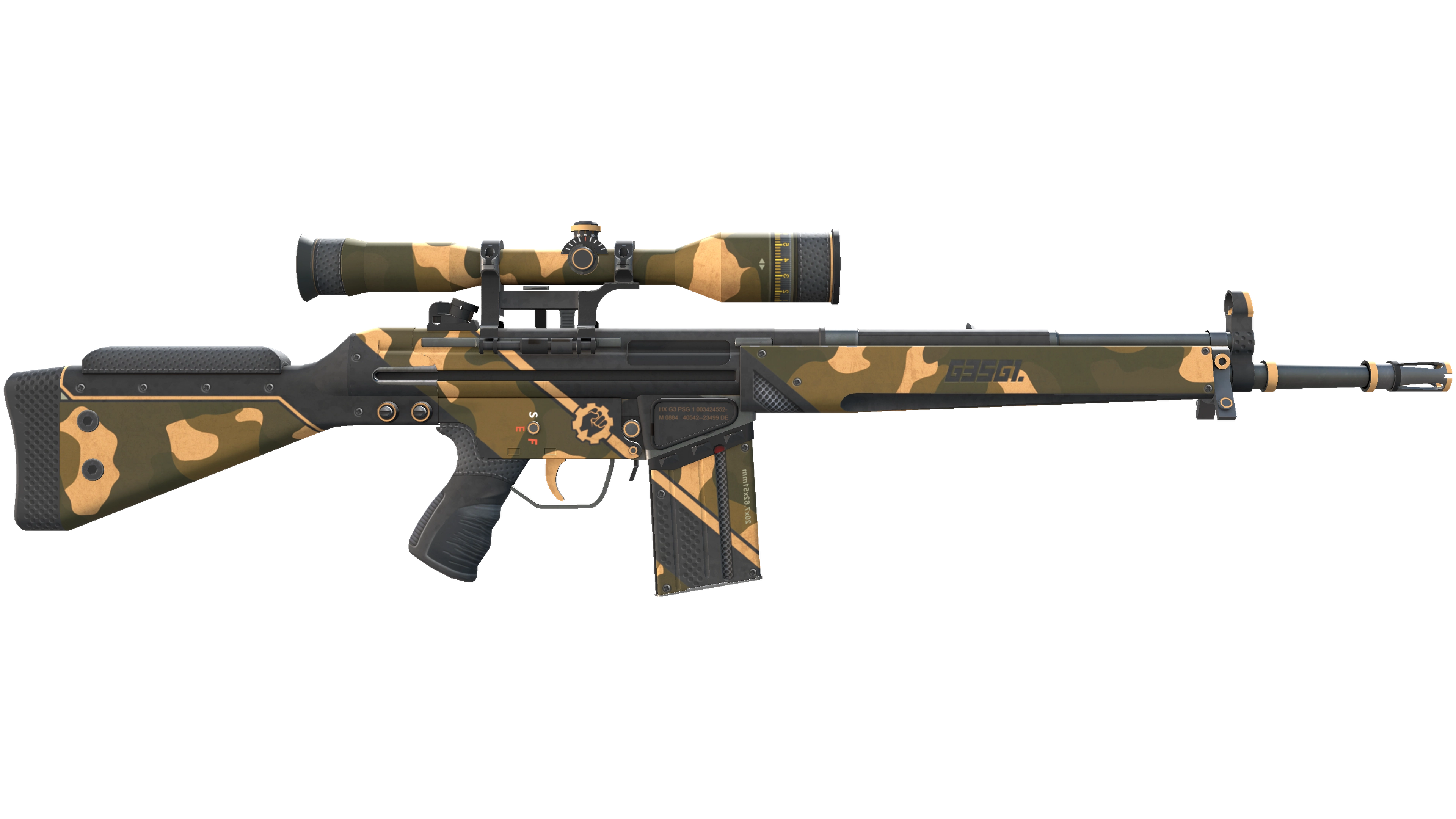 StatTrak™ G3SG1 | Black Sand (Minimal Wear) thumbnail