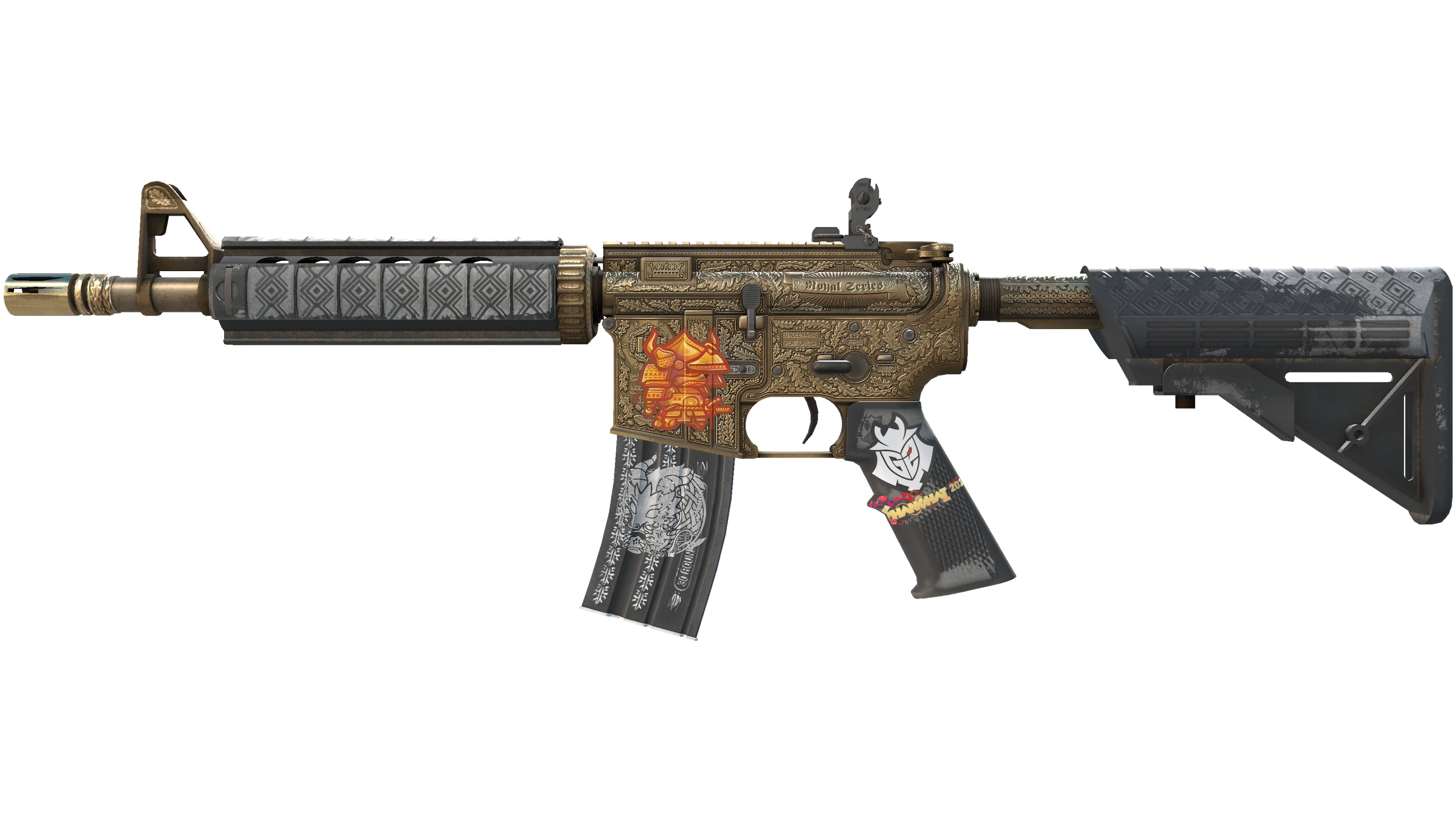M4A4 | Royal Paladin (Well-Worn)