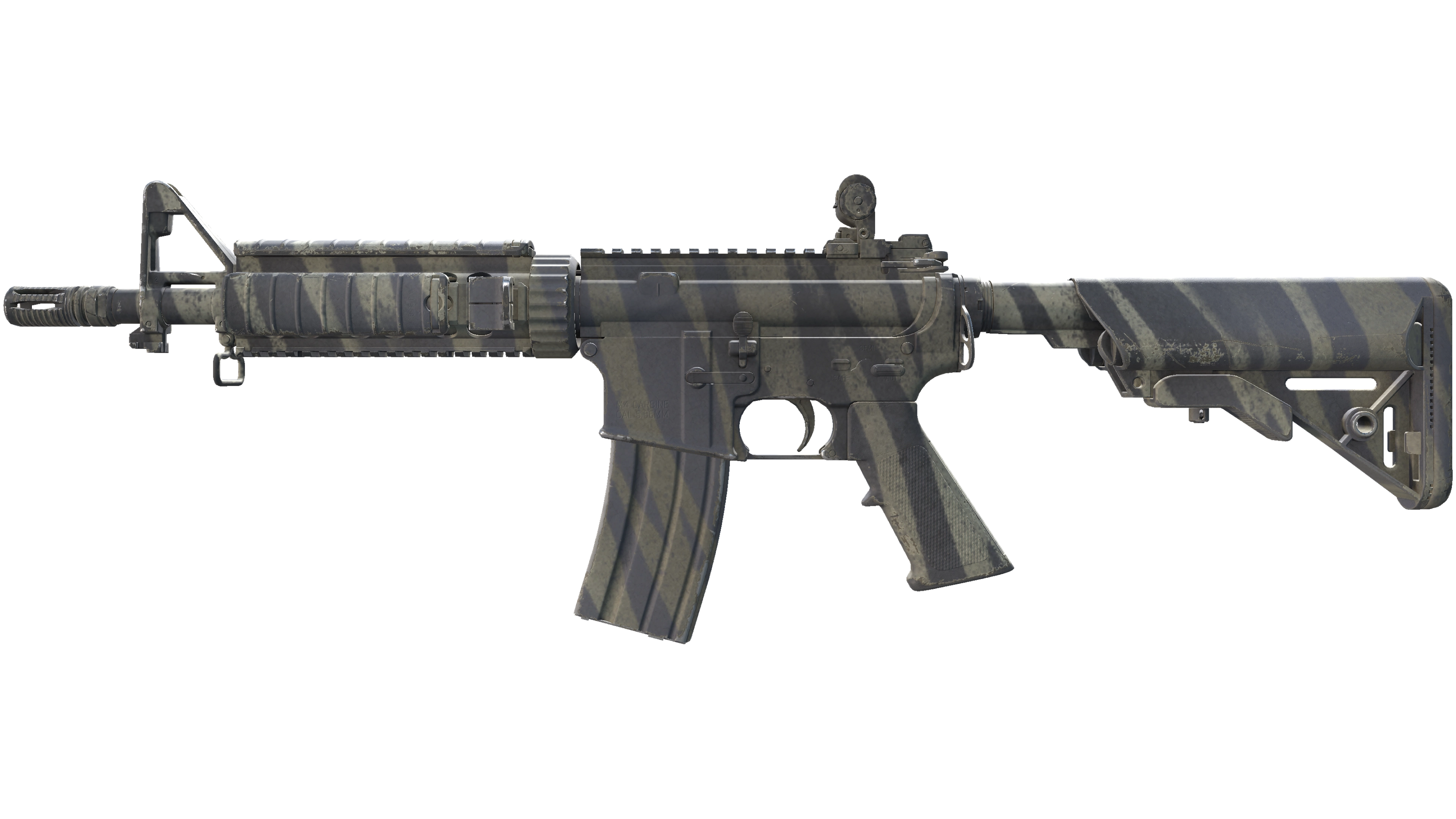 M4A4 | Faded Zebra (Minimal Wear)