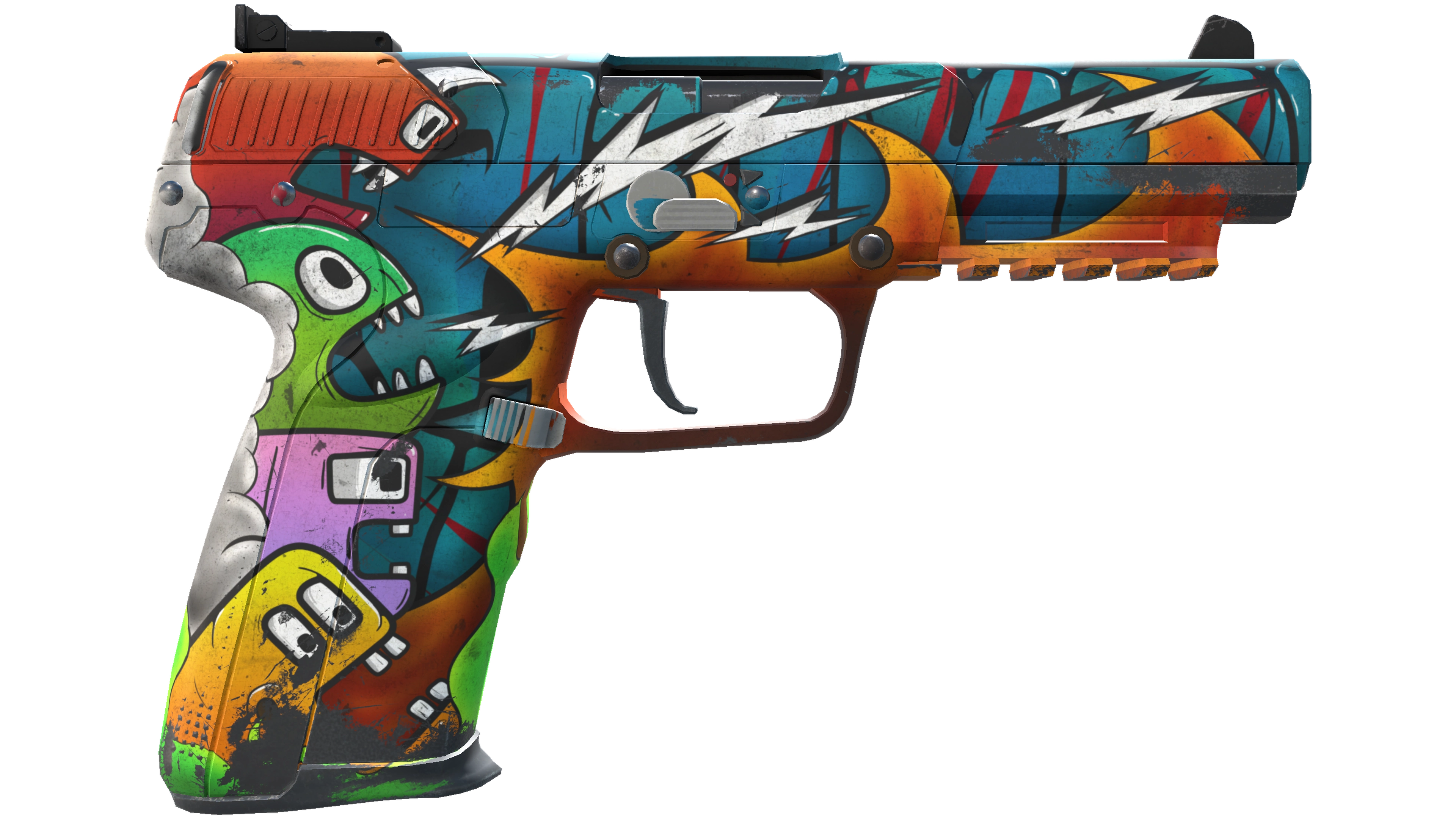 Five-SeveN | Angry Mob (Well-Worn) thumbnail