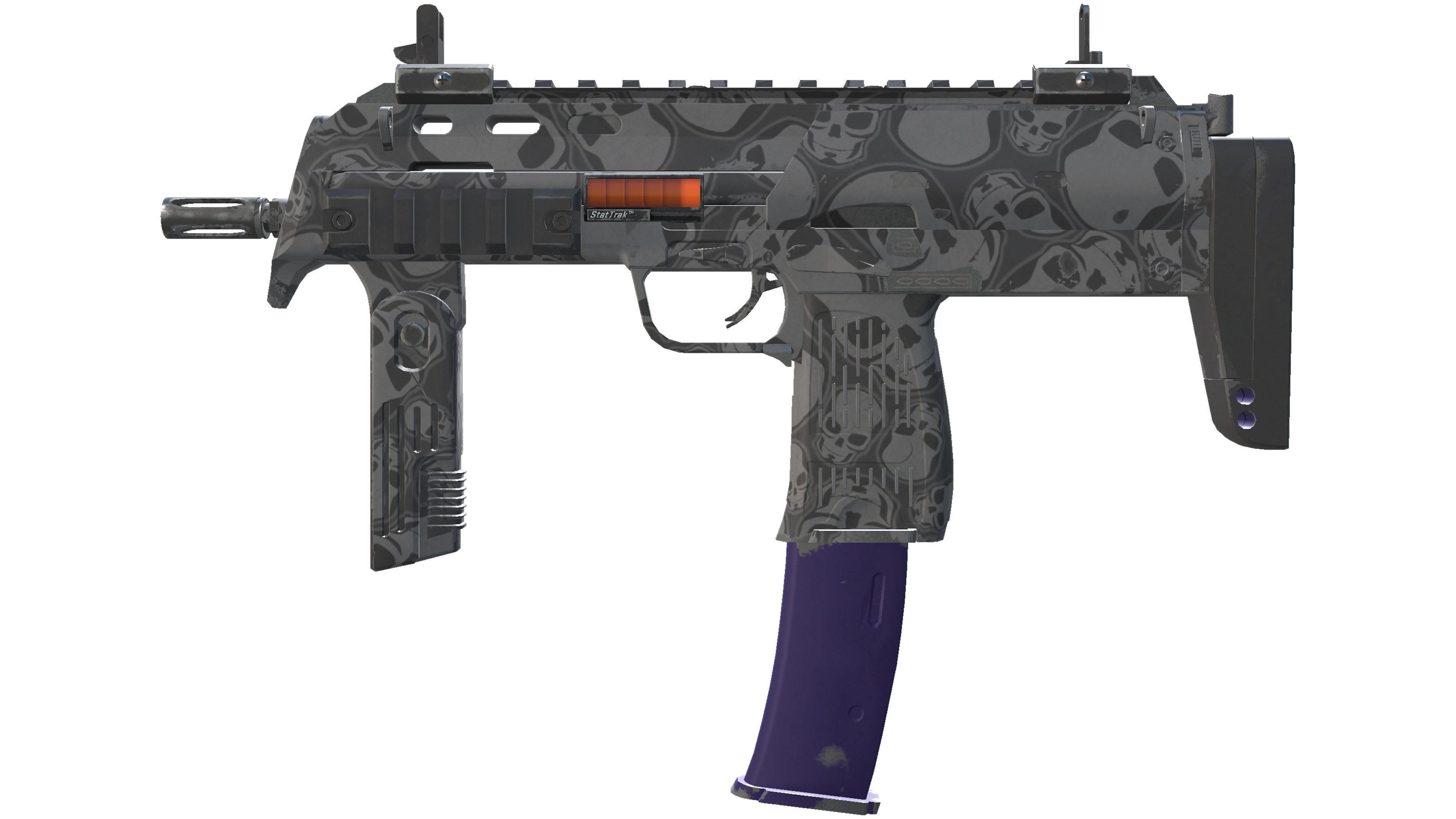 StatTrak™ MP7 | Skulls (Minimal Wear)
