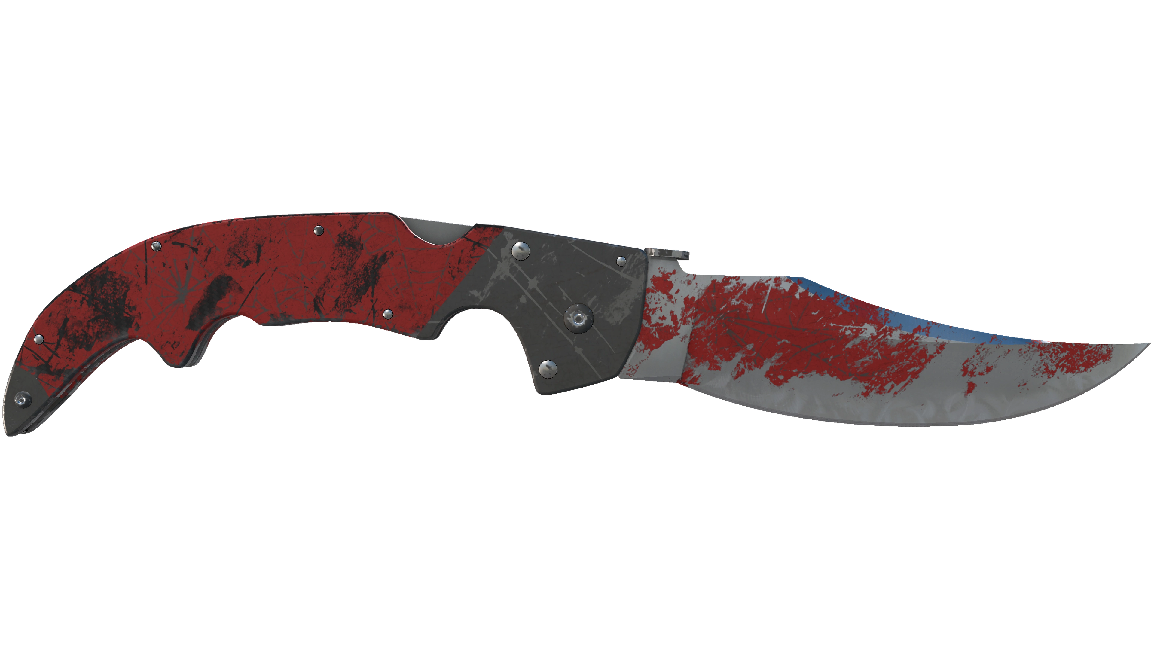 ★ Falchion Knife | Crimson Web (Battle-Scarred)