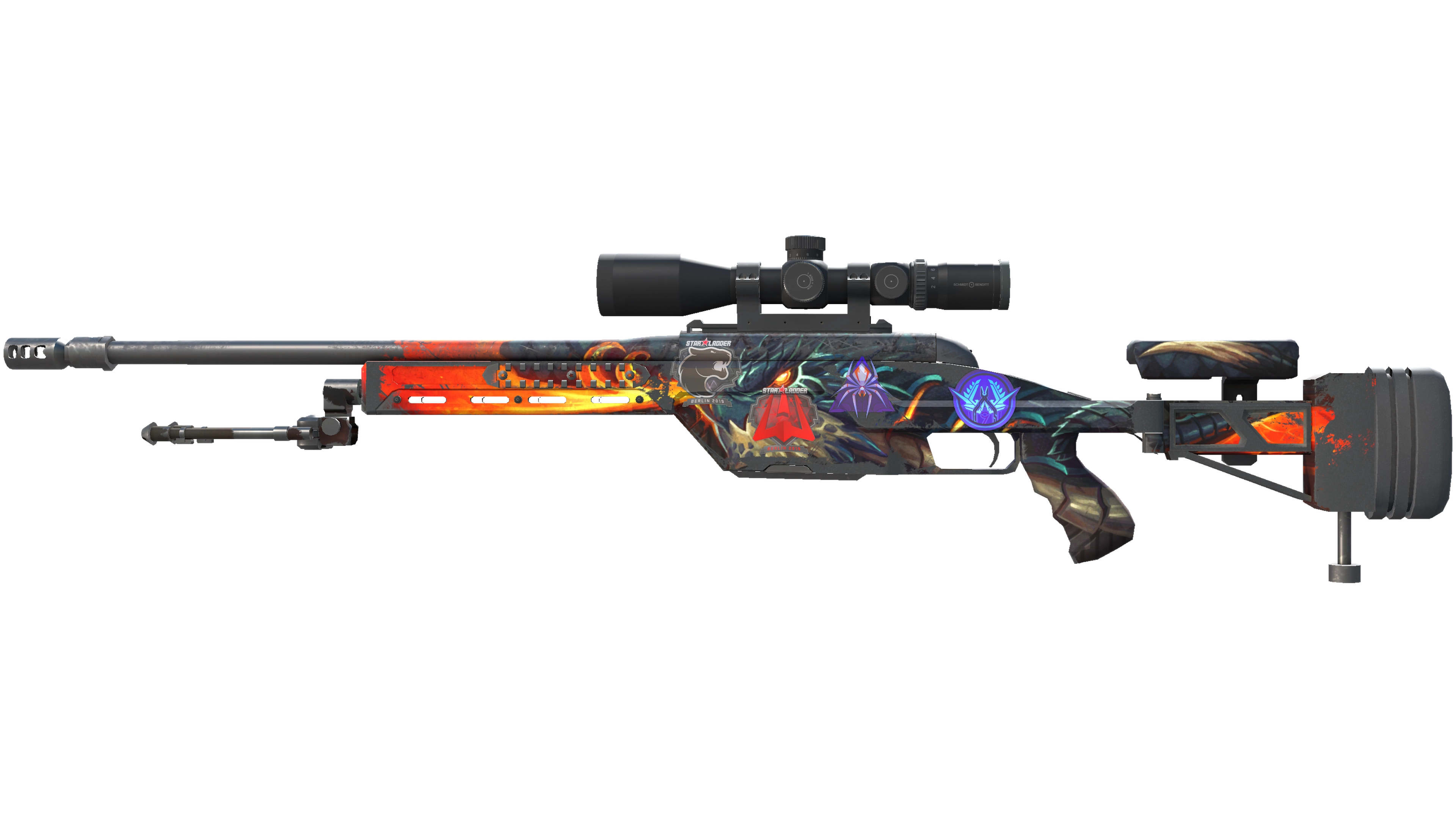 SSG 08 | Dragonfire (Well-Worn) thumbnail