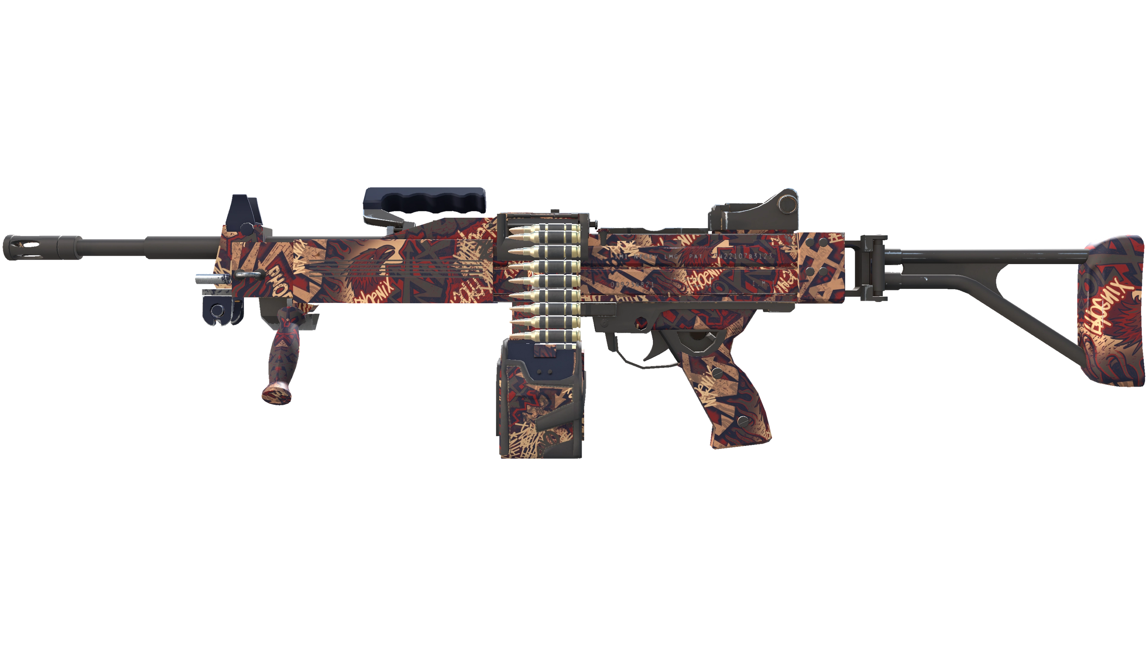 Negev | Phoenix Stencil (Factory New)