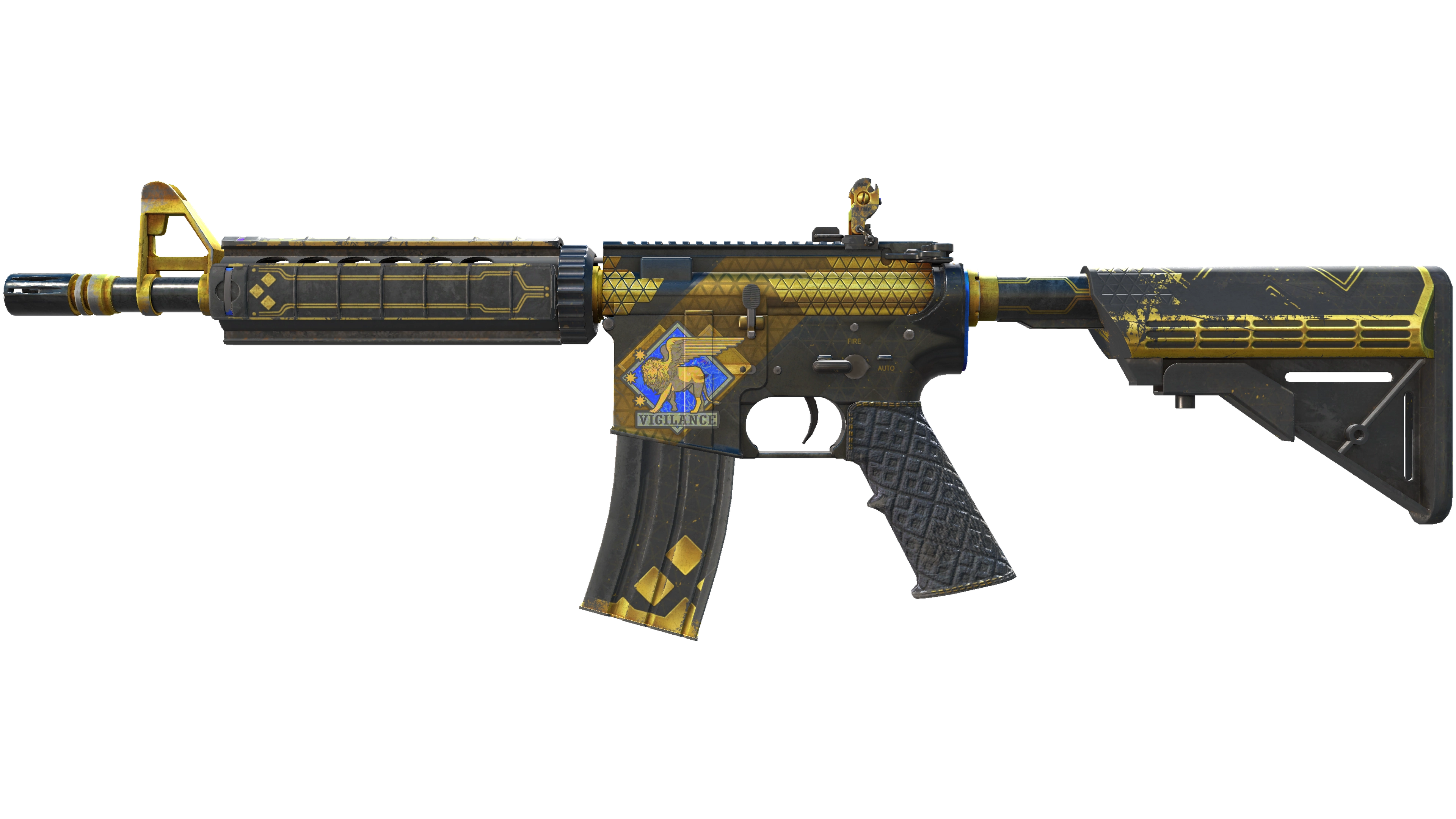 M4A4 | The Coalition (Battle-Scarred)