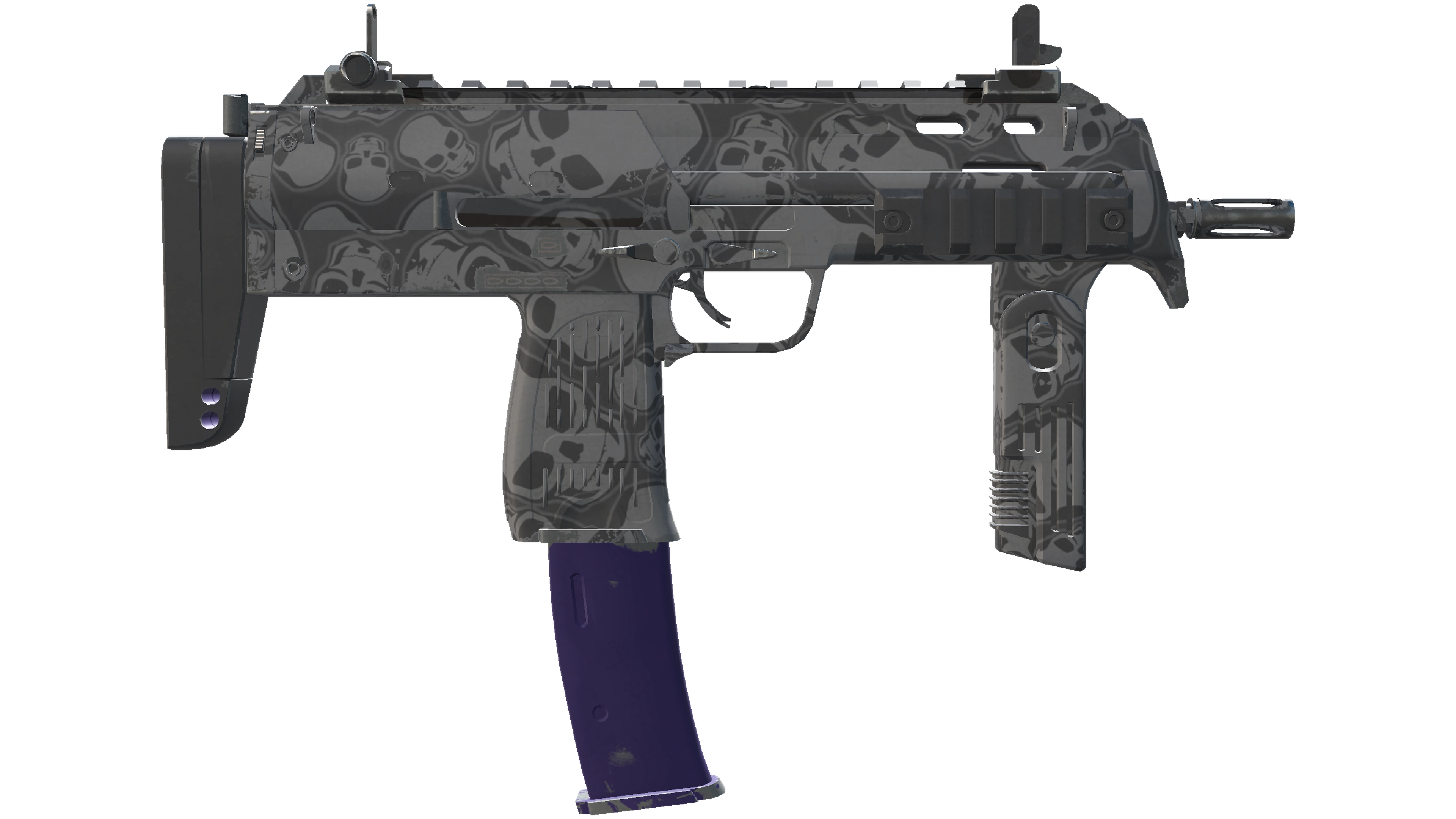 StatTrak™ MP7 | Skulls (Minimal Wear) thumbnail