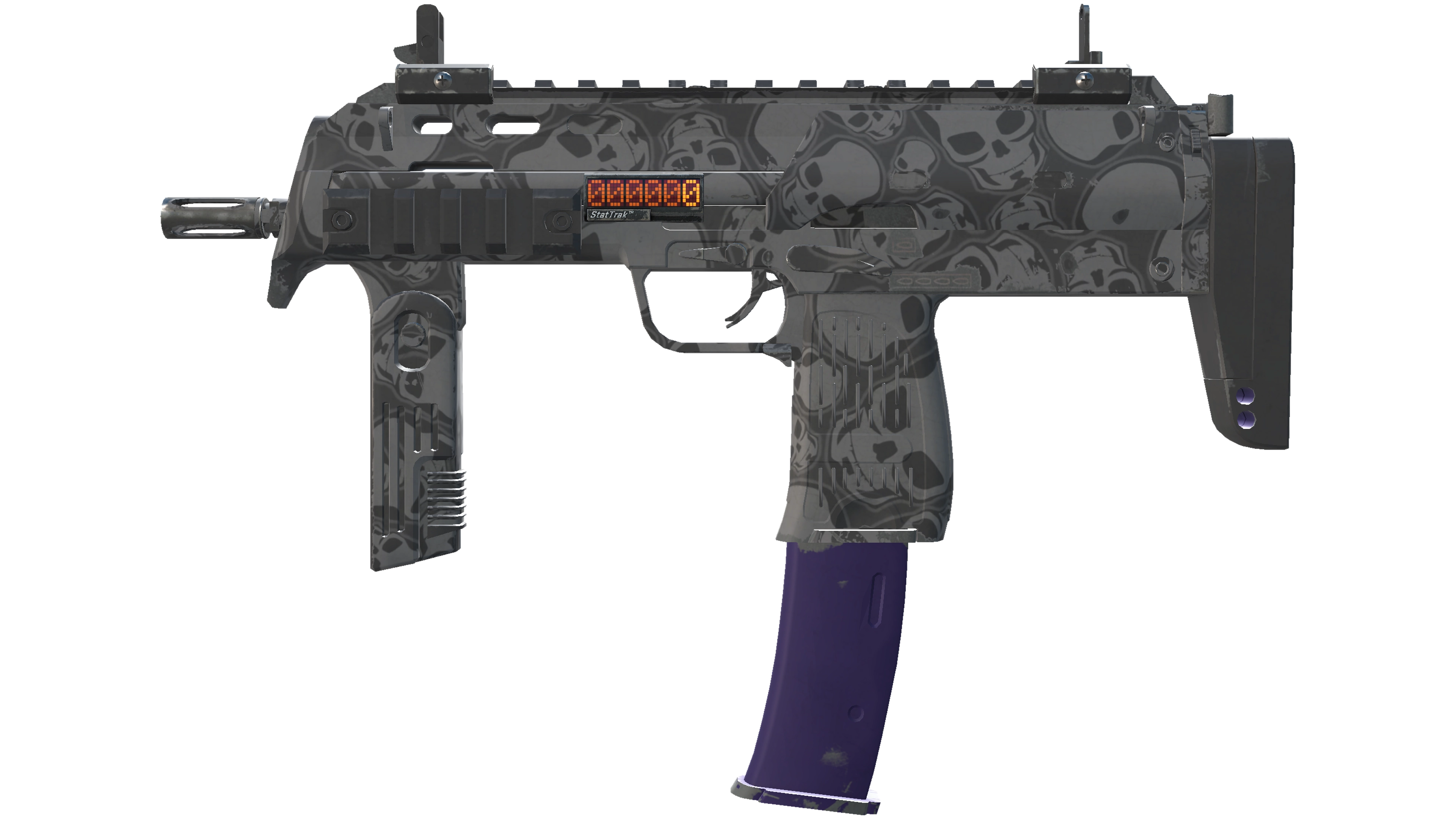 StatTrak™ MP7 | Skulls (Minimal Wear)