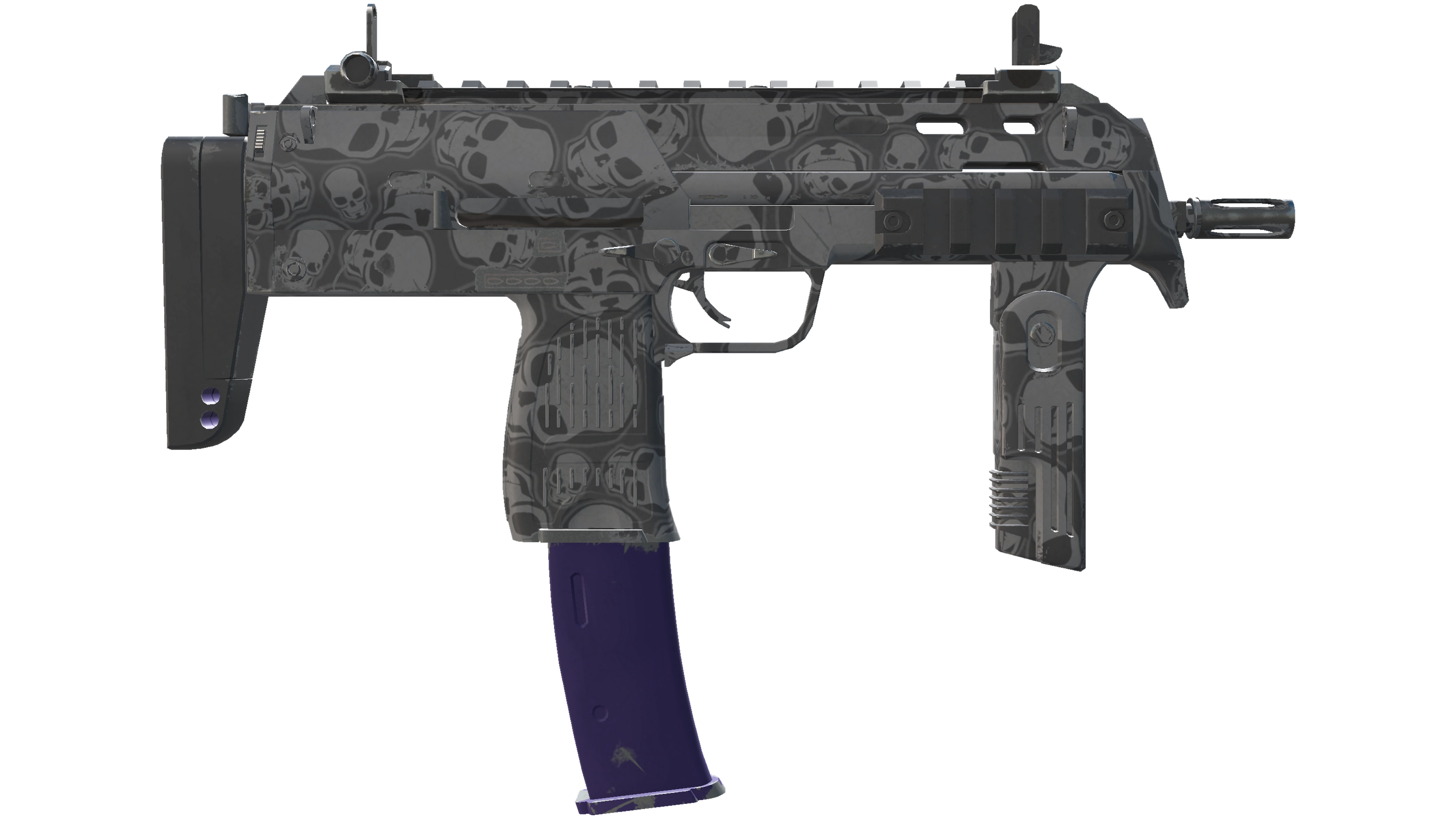 Миниатюра MP7 | Skulls (Minimal Wear)
