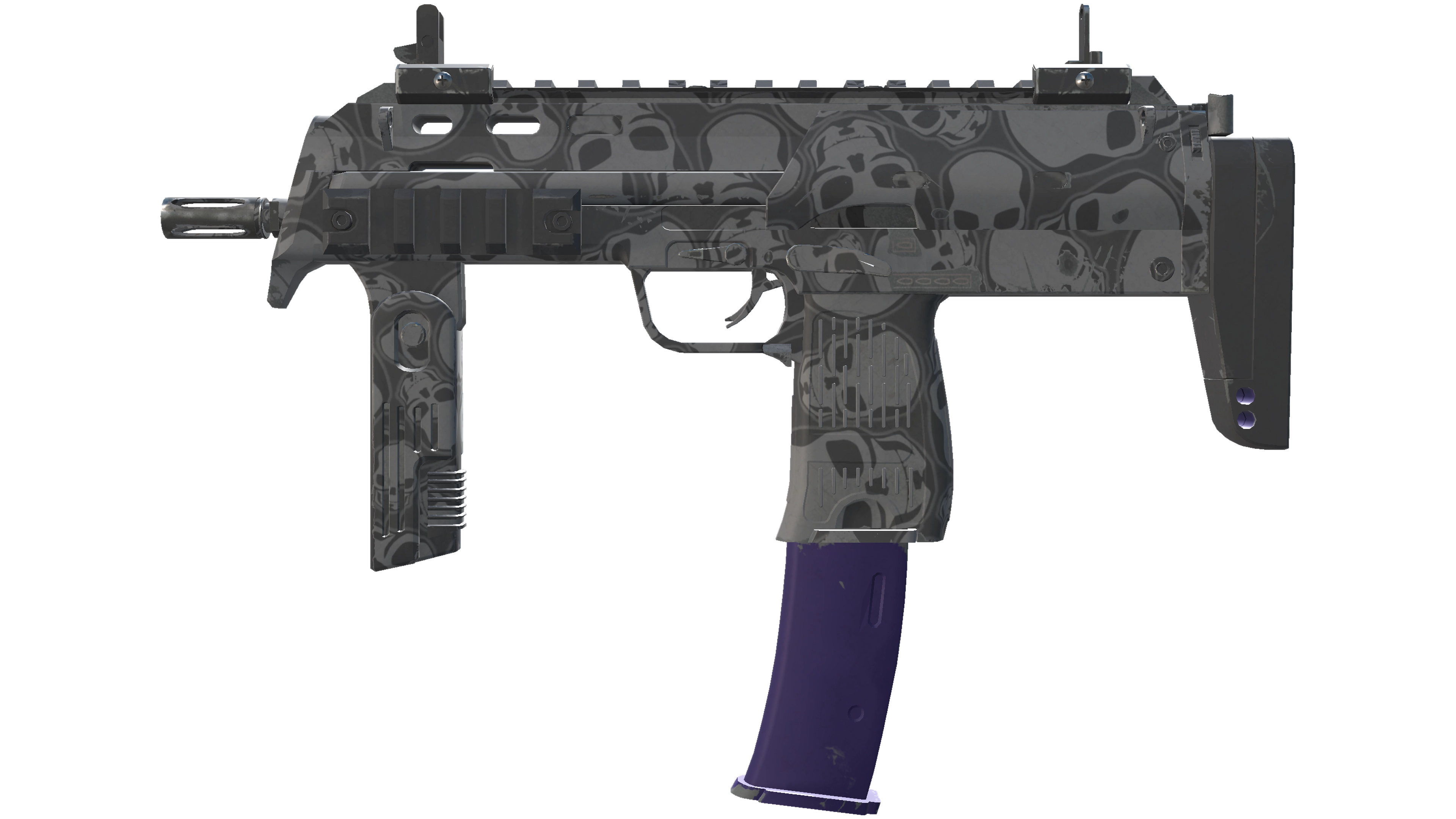 MP7 | Skulls (Minimal Wear)