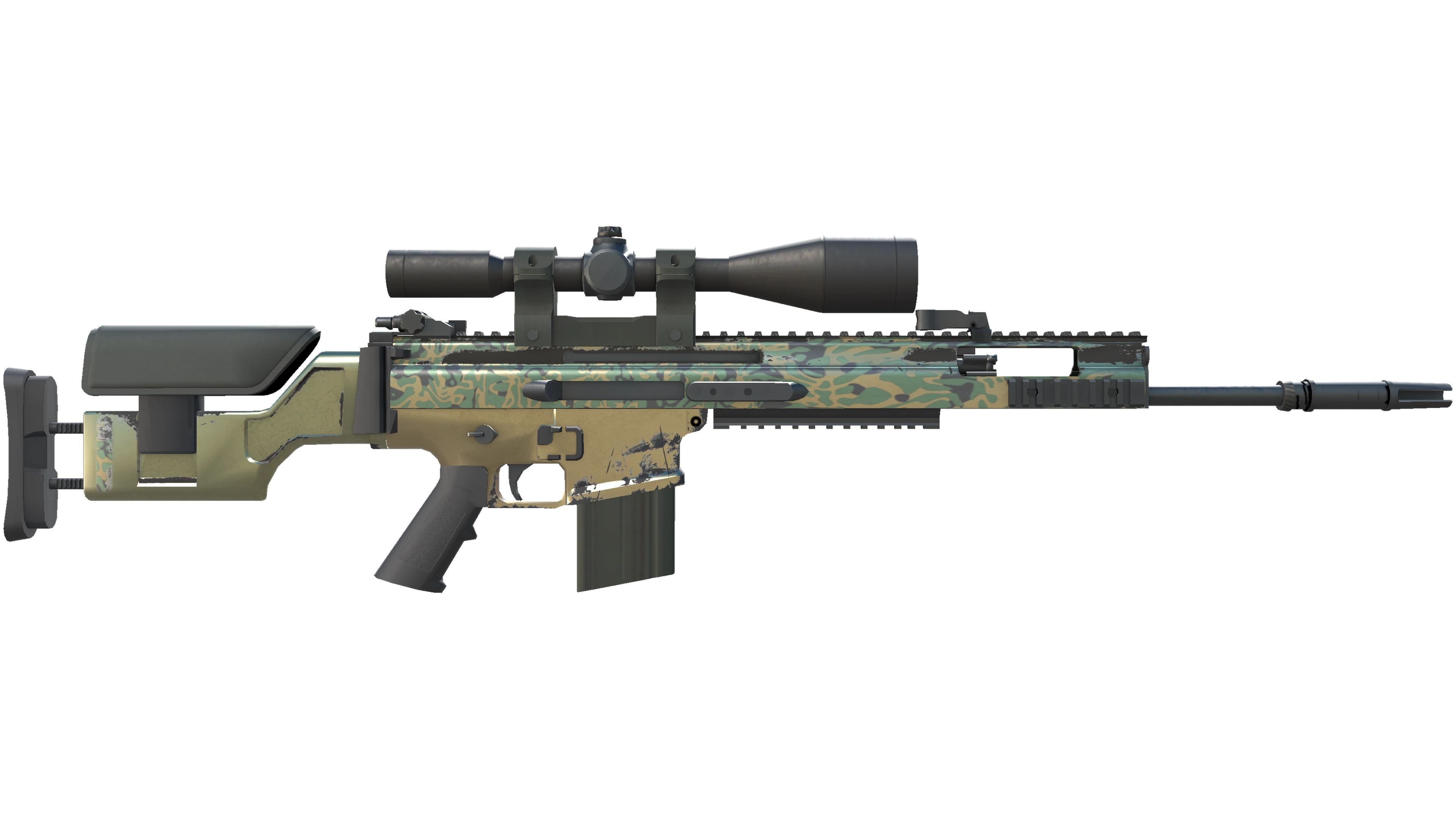 SCAR-20 | Army Sheen (Minimal Wear) thumbnail