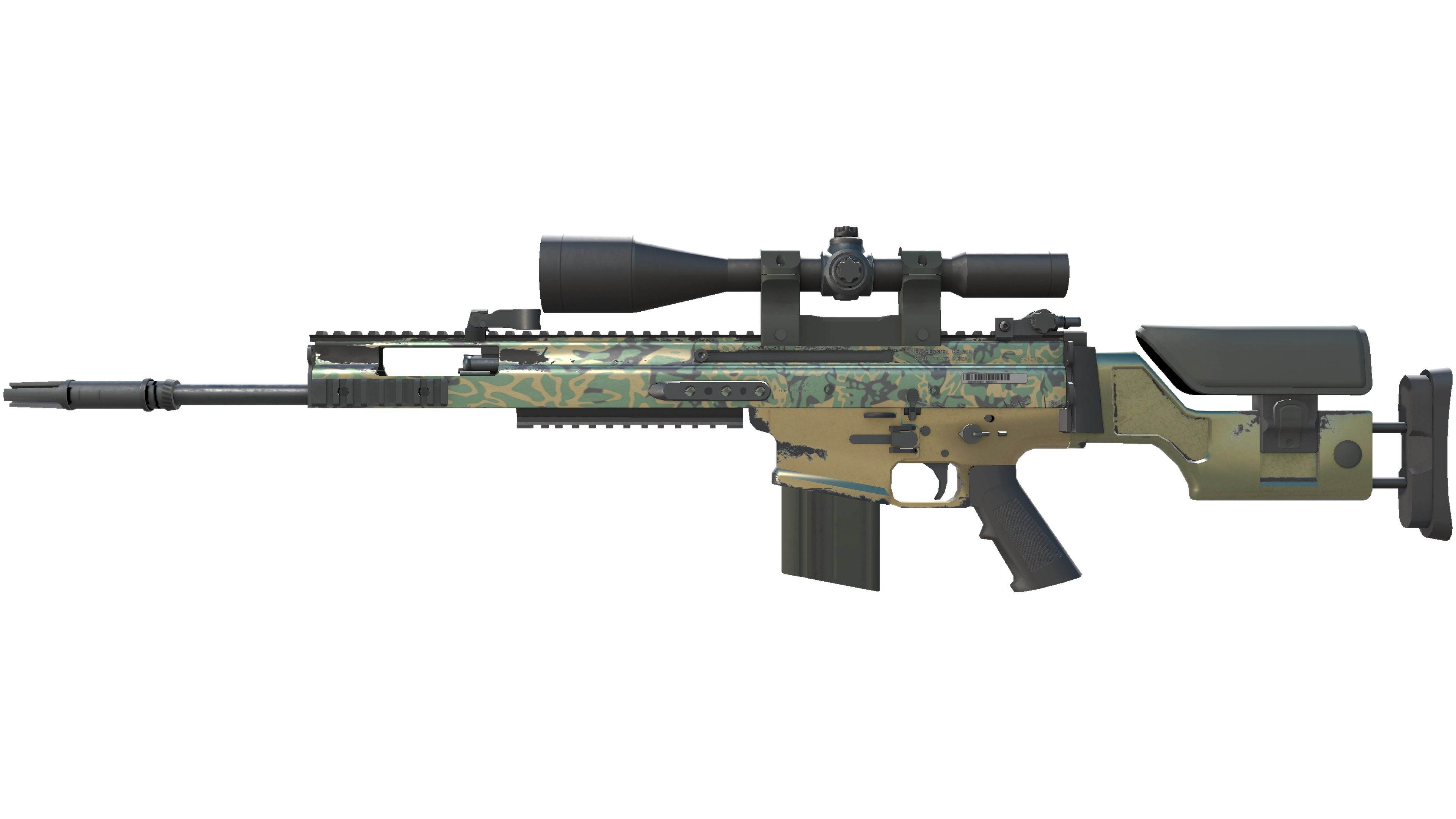 SCAR-20 | Army Sheen (Minimal Wear) thumbnail