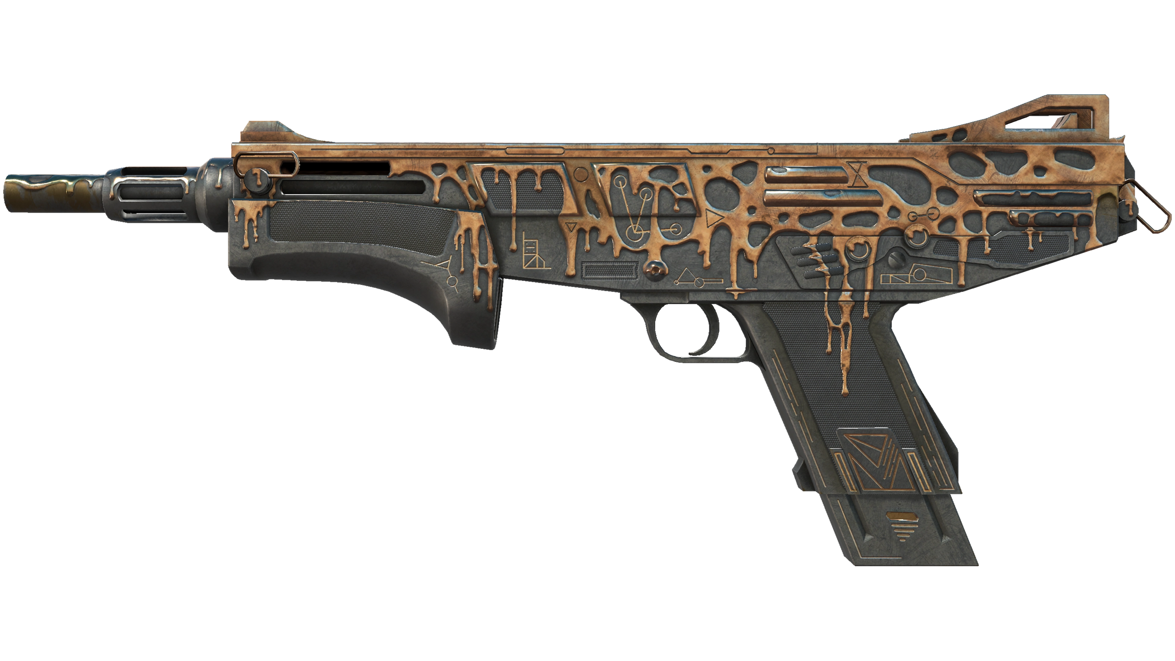MAG-7 | Copper Coated (Well-Worn)