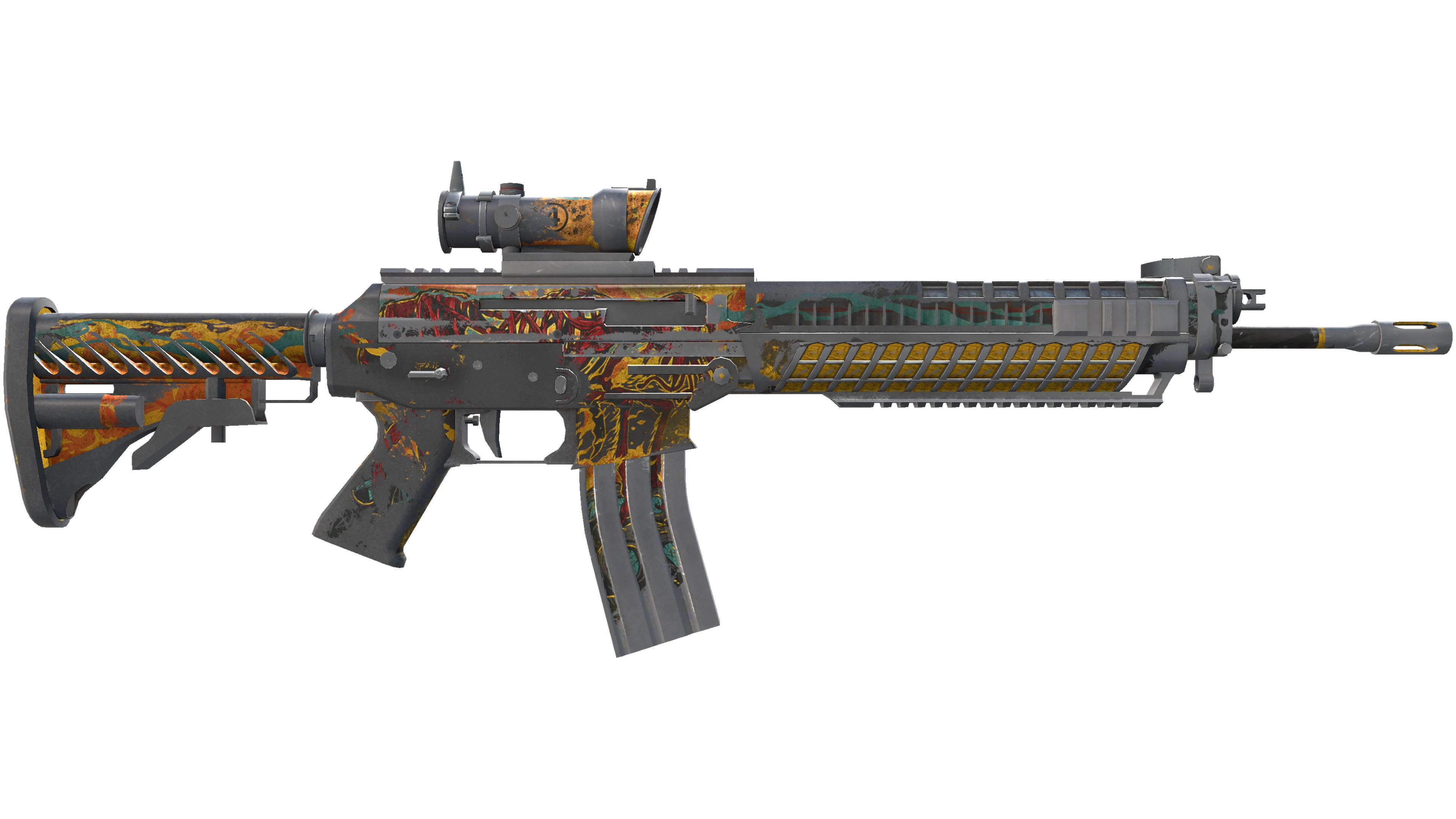 StatTrak™ SG 553 | Colony IV (Battle-Scarred) thumbnail