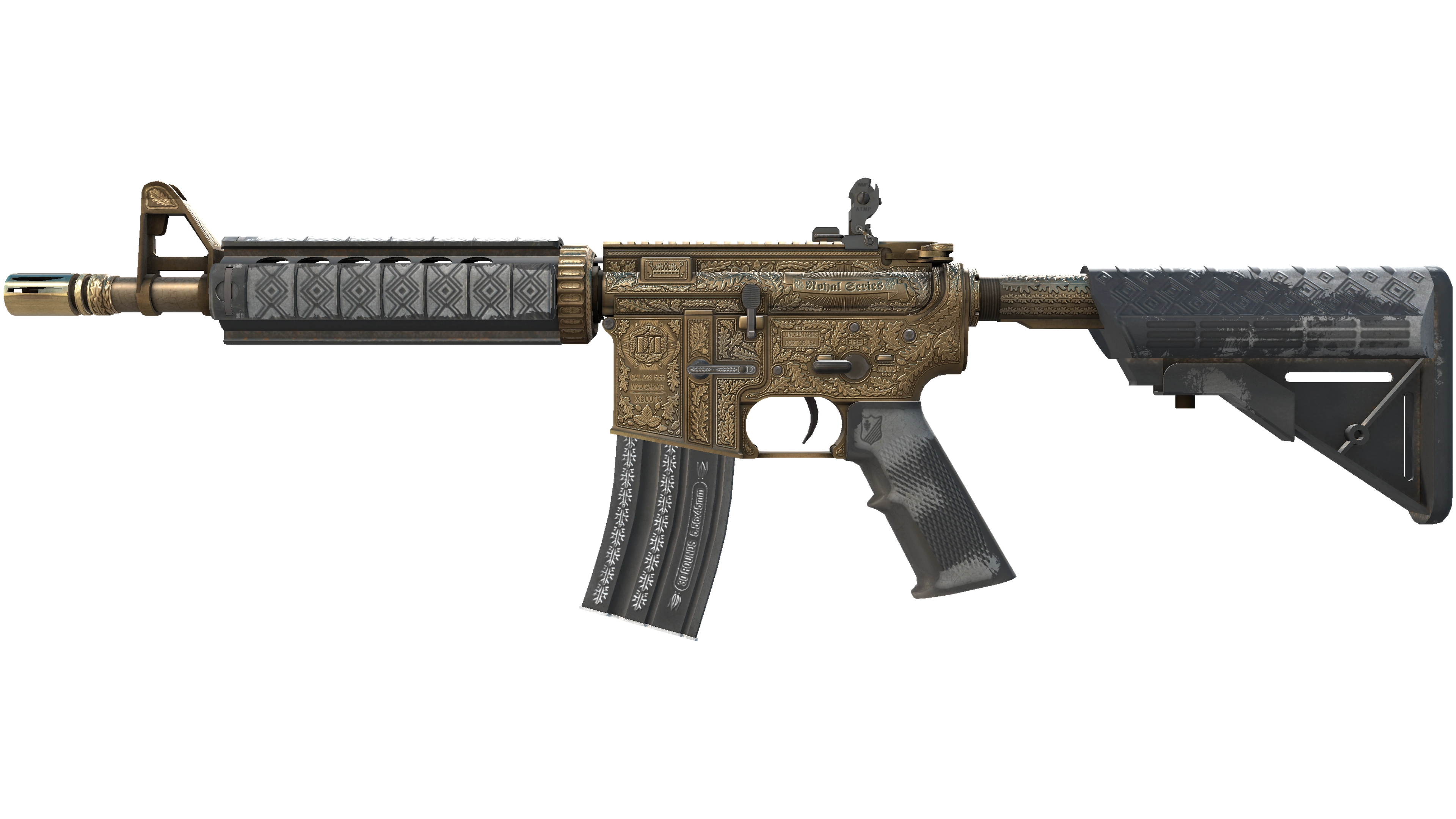 M4A4 | Royal Paladin (Well-Worn)