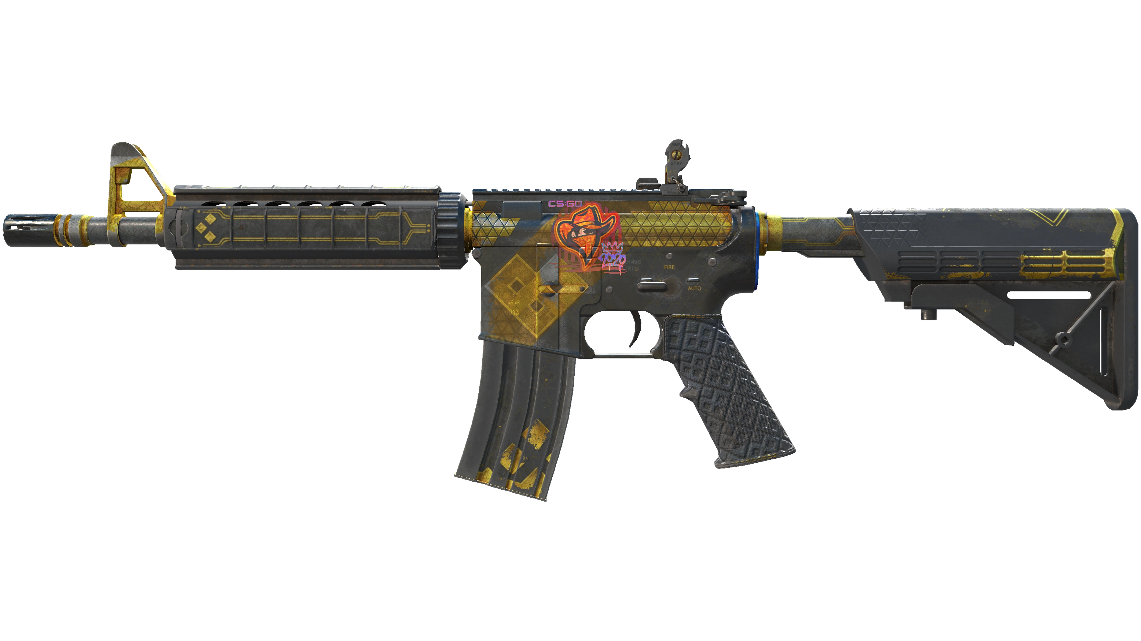 M4A4 | The Coalition (Battle-Scarred)