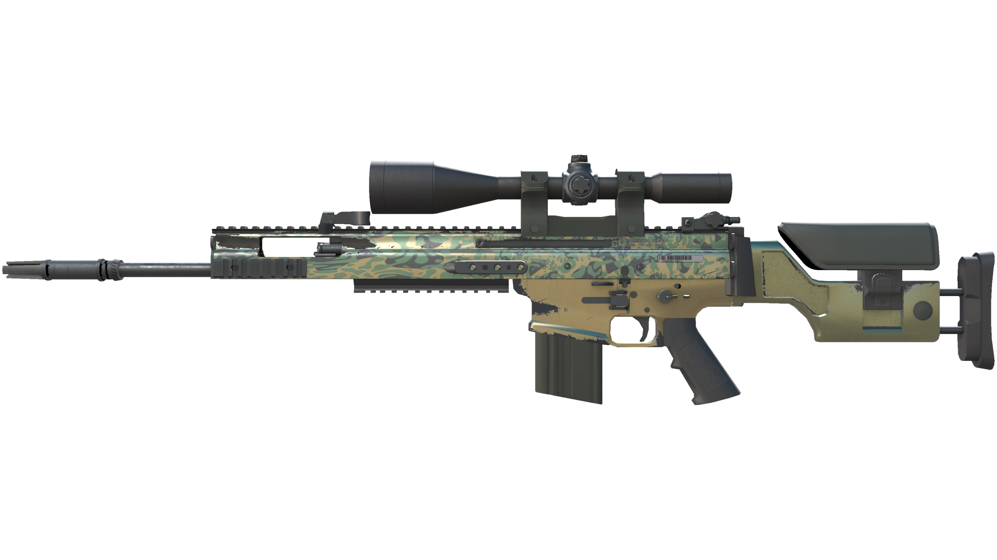 SCAR-20 | Army Sheen (Minimal Wear) thumbnail