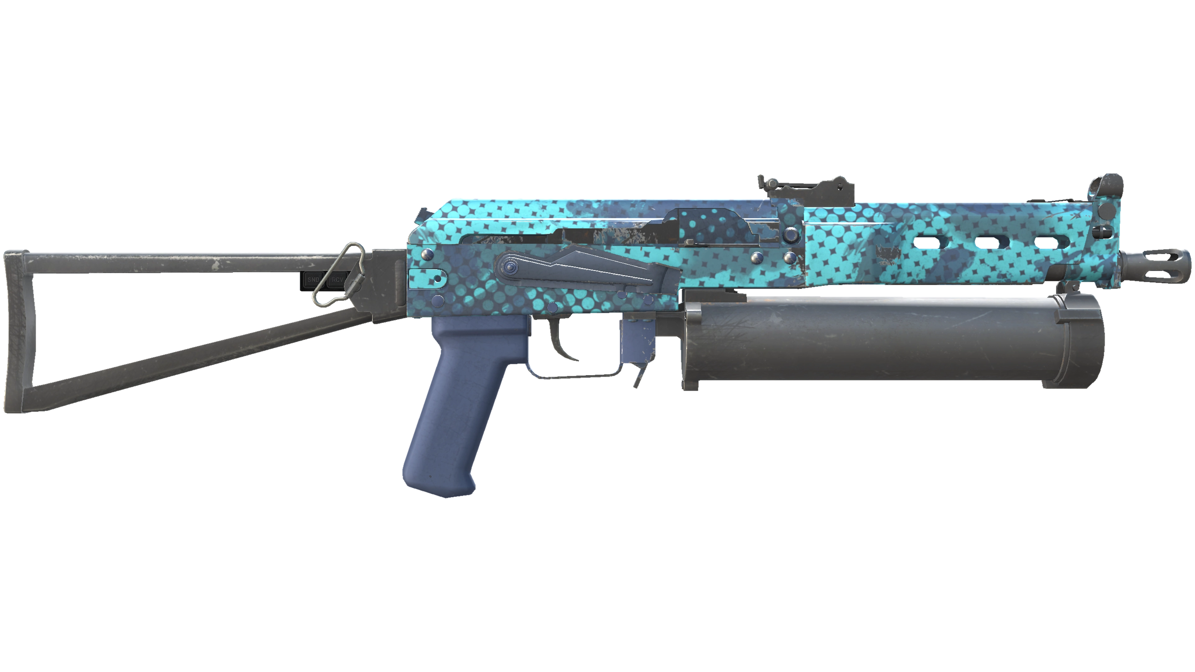 StatTrak™ PP-Bizon | Cobalt Halftone (Minimal Wear) thumbnail