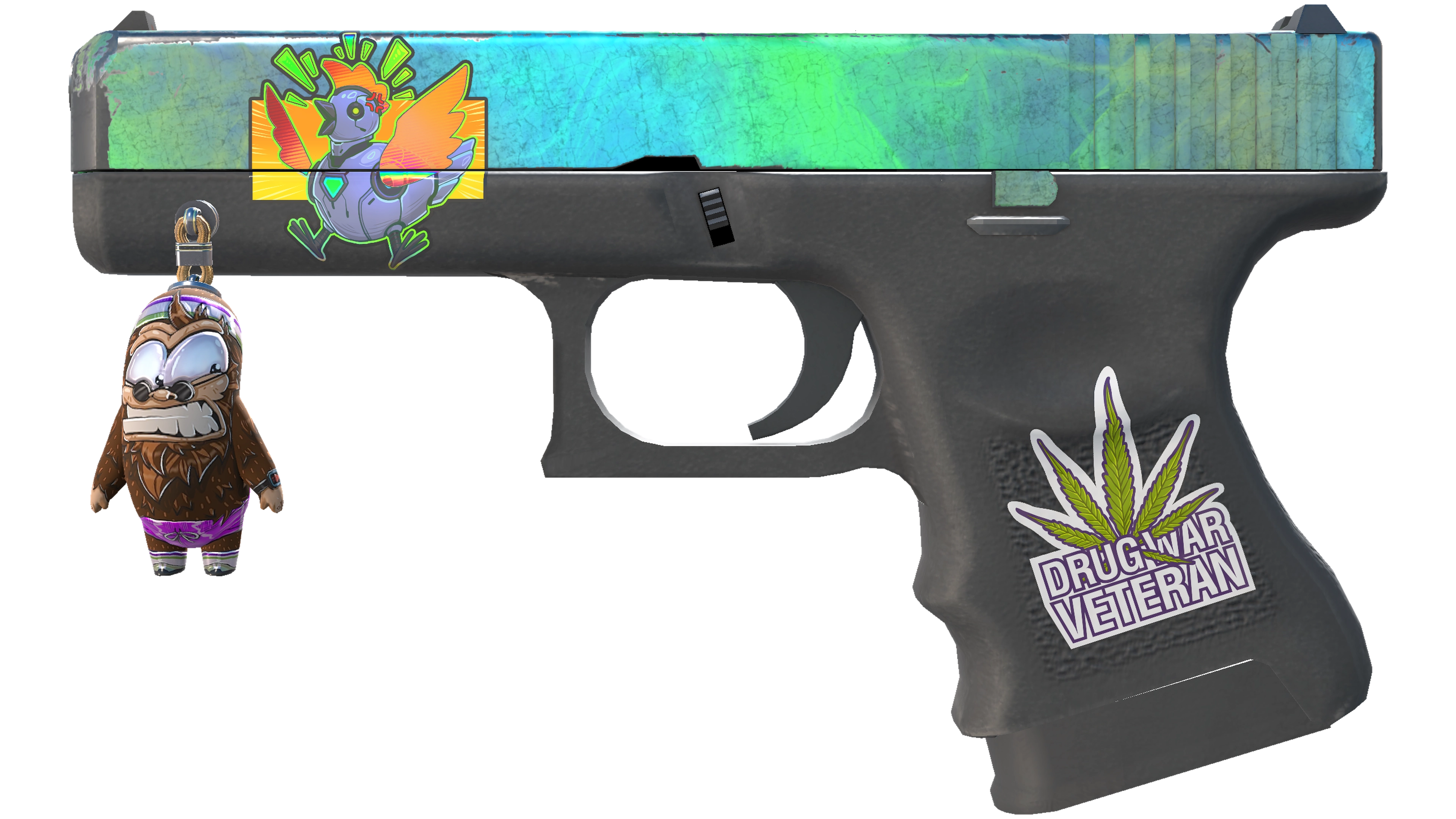 Glock-18 | Gamma Doppler (Well-Worn)
