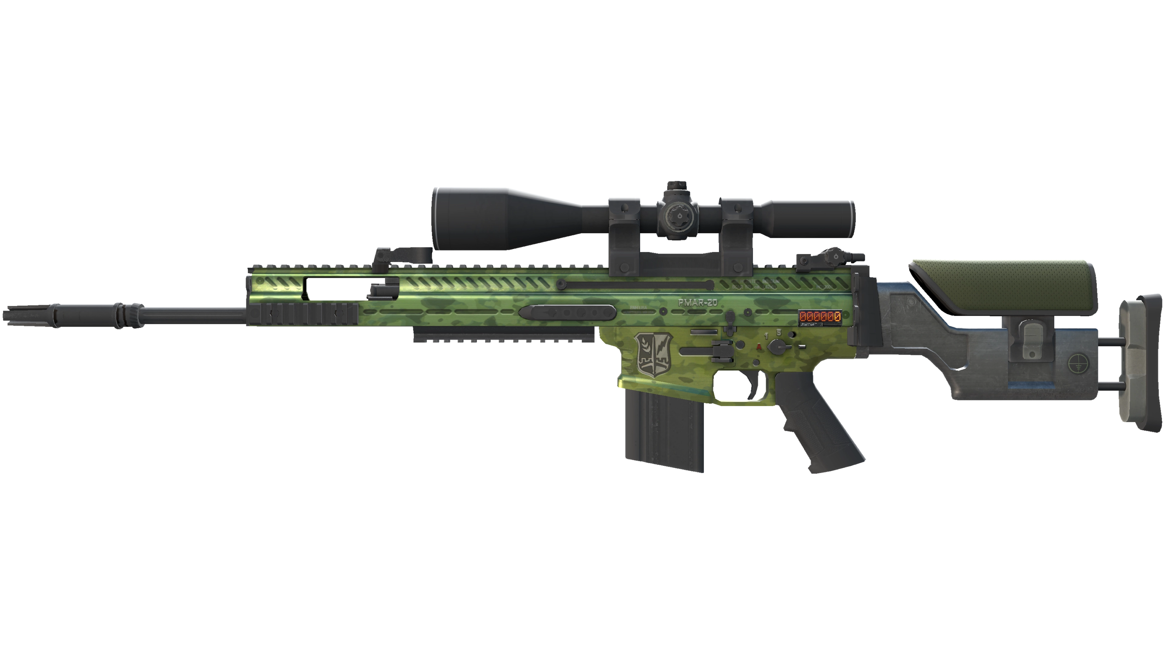 StatTrak™ SCAR-20 | Green Marine (Factory New)