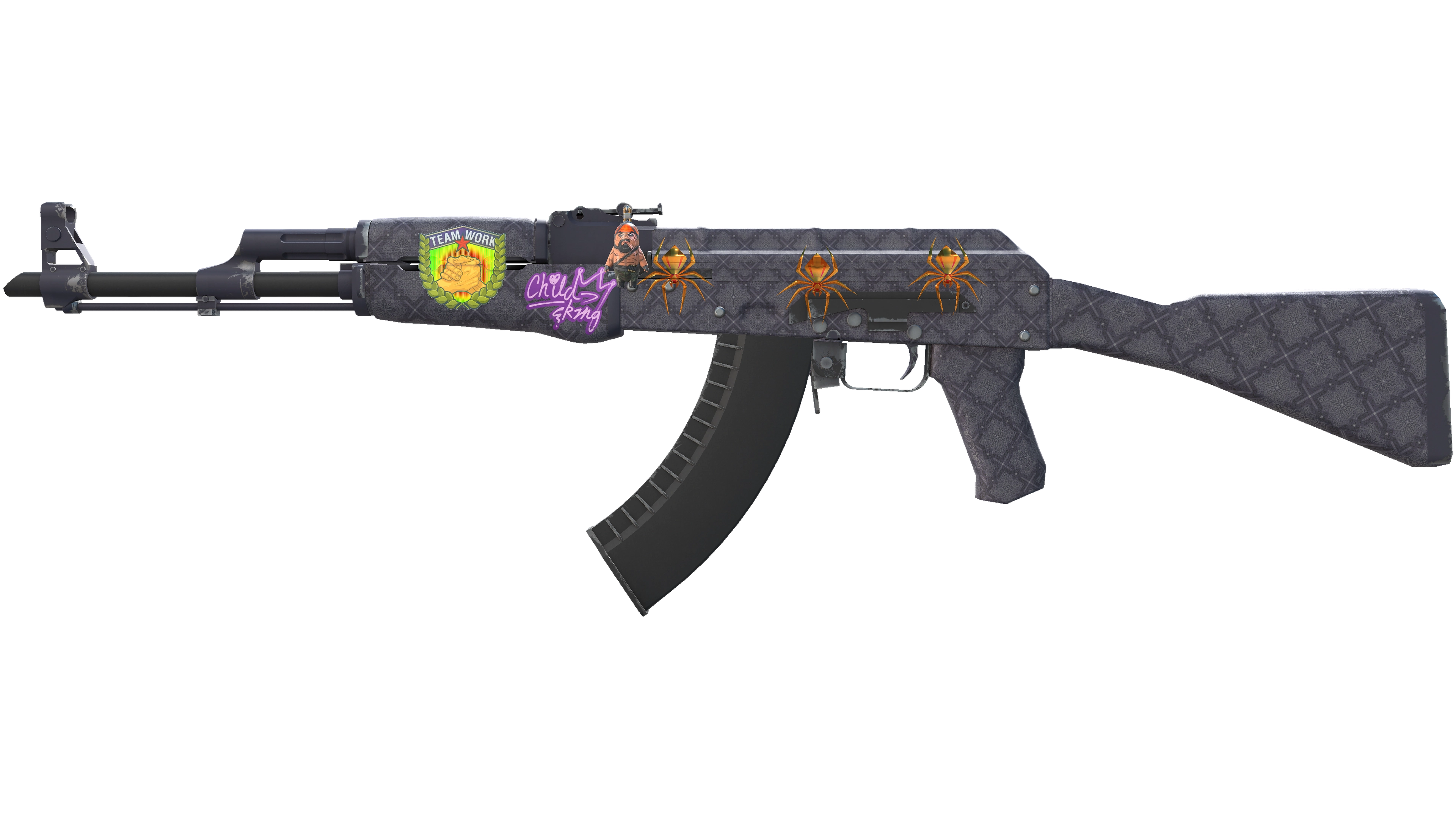 AK-47 | Baroque Purple (Minimal Wear)